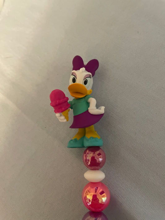 Daisy beaded pen
