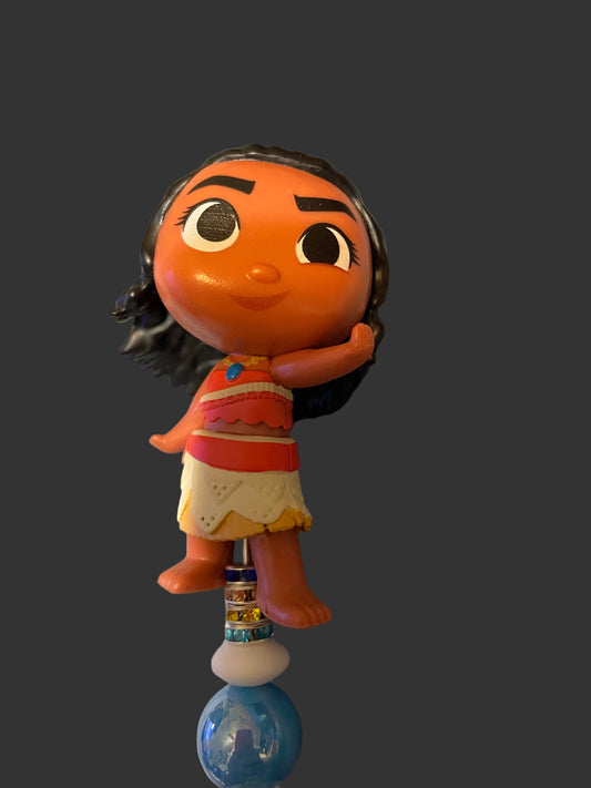 Moana beaded pen