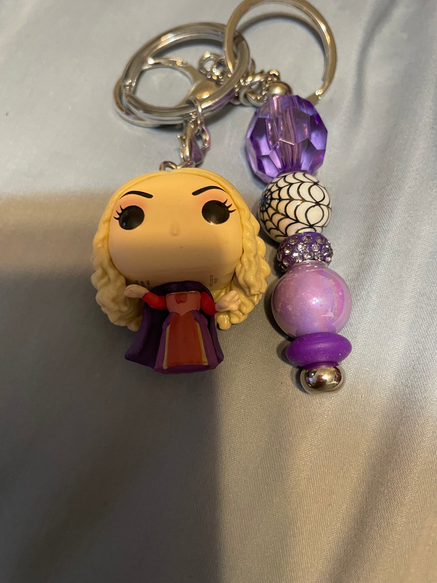 Sarah Sanderson beaded keychain