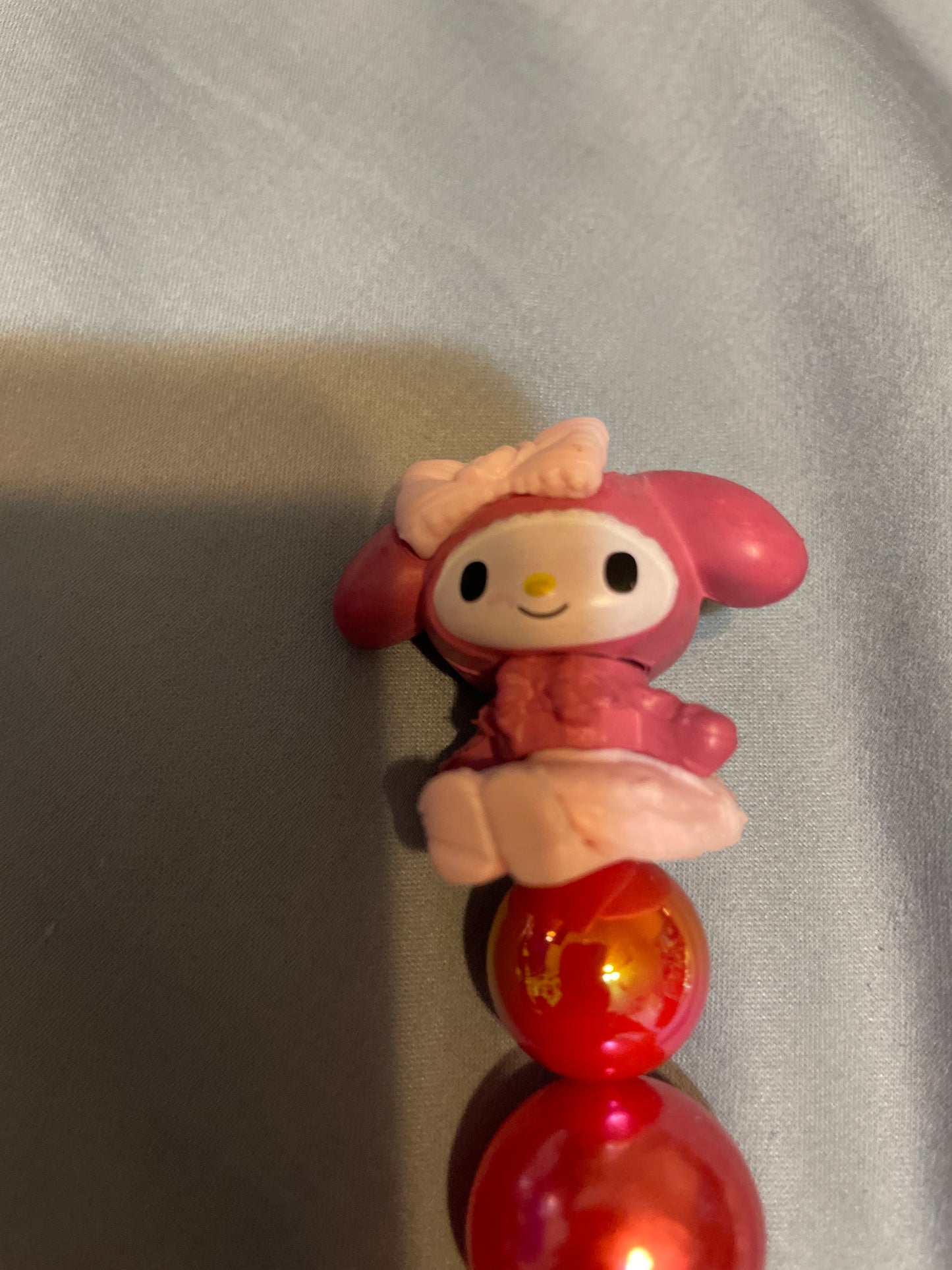 Kurumi pink beaded pen