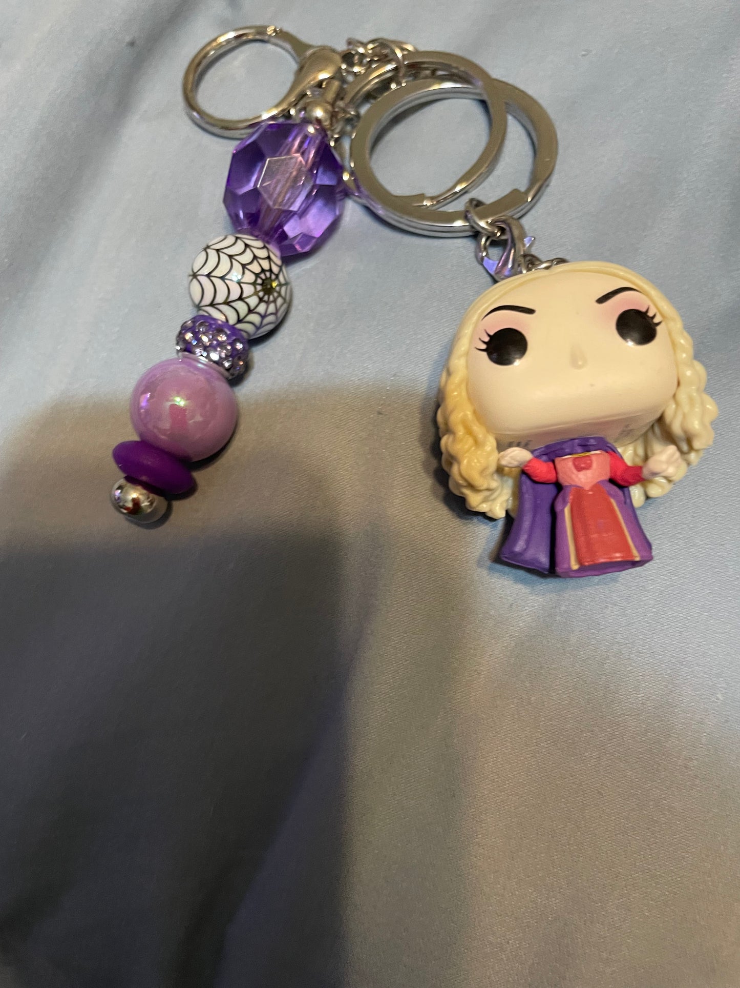 Sarah Sanderson beaded keychain