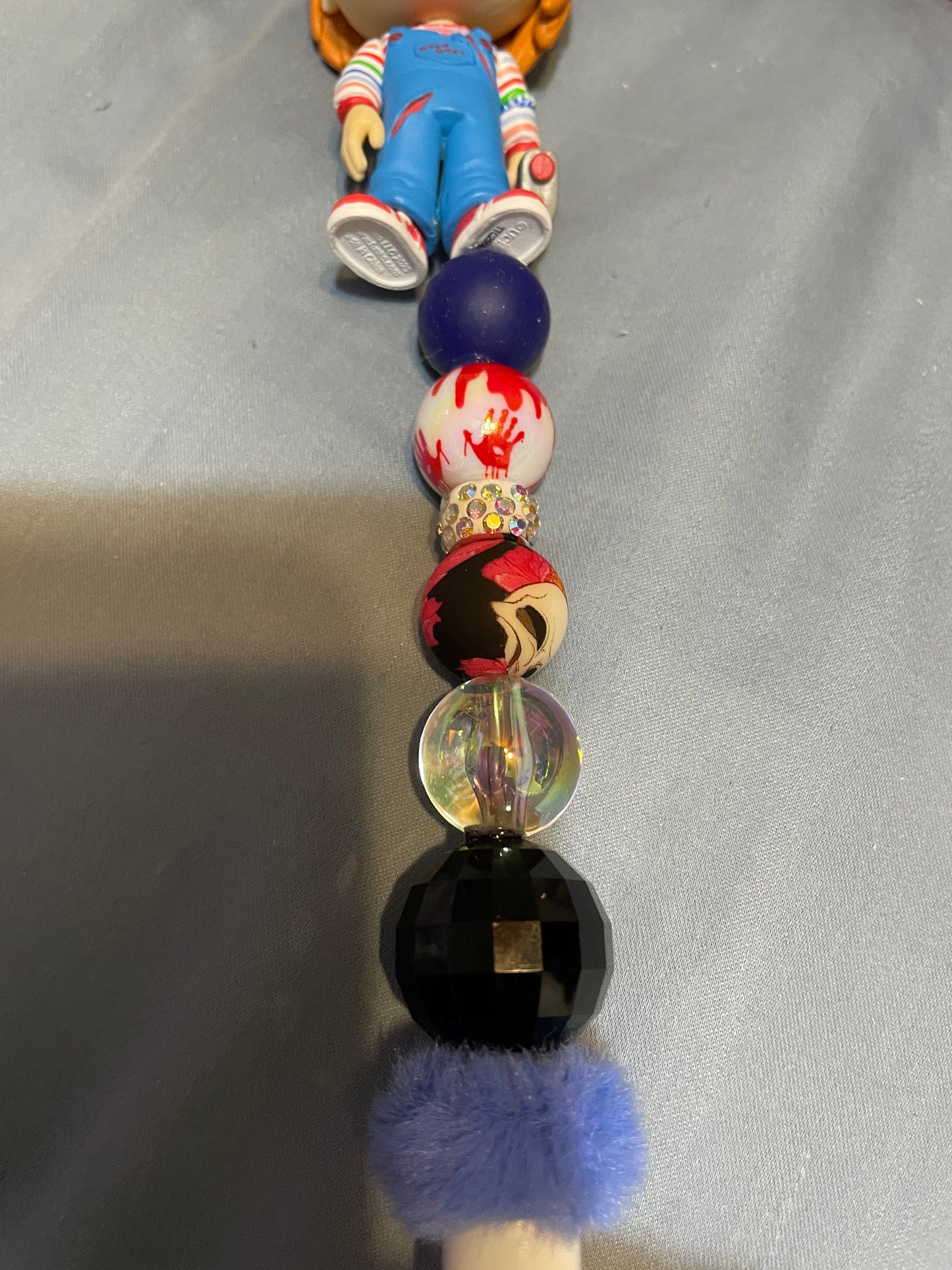 Chucky beaded pen