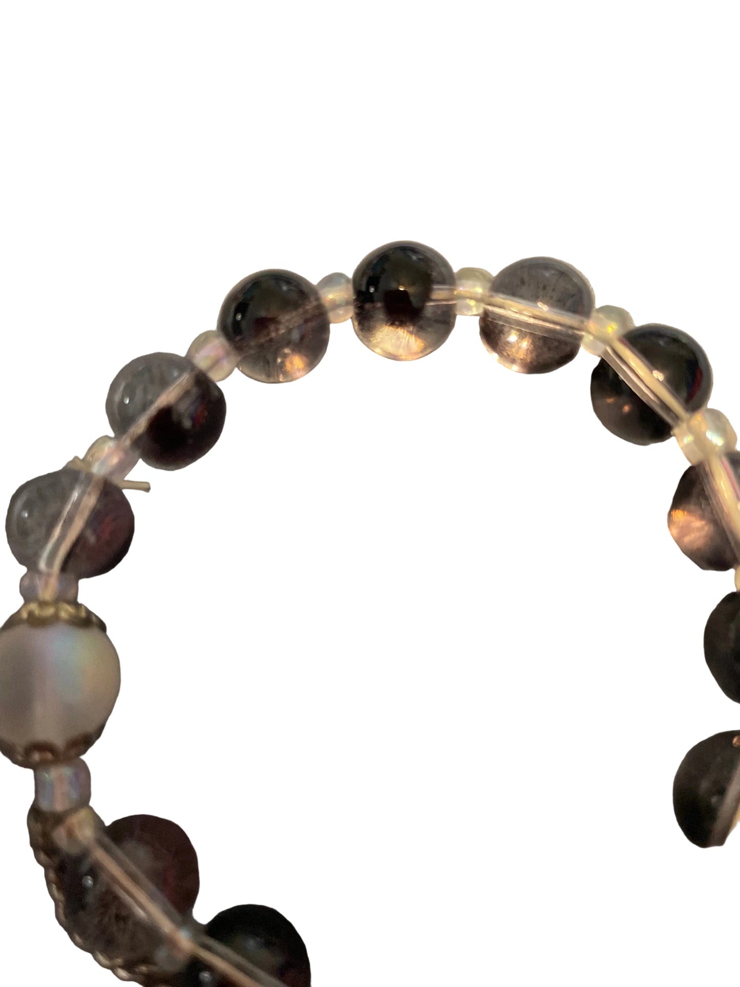 Black beaded pen with a frame butterfly bracelet