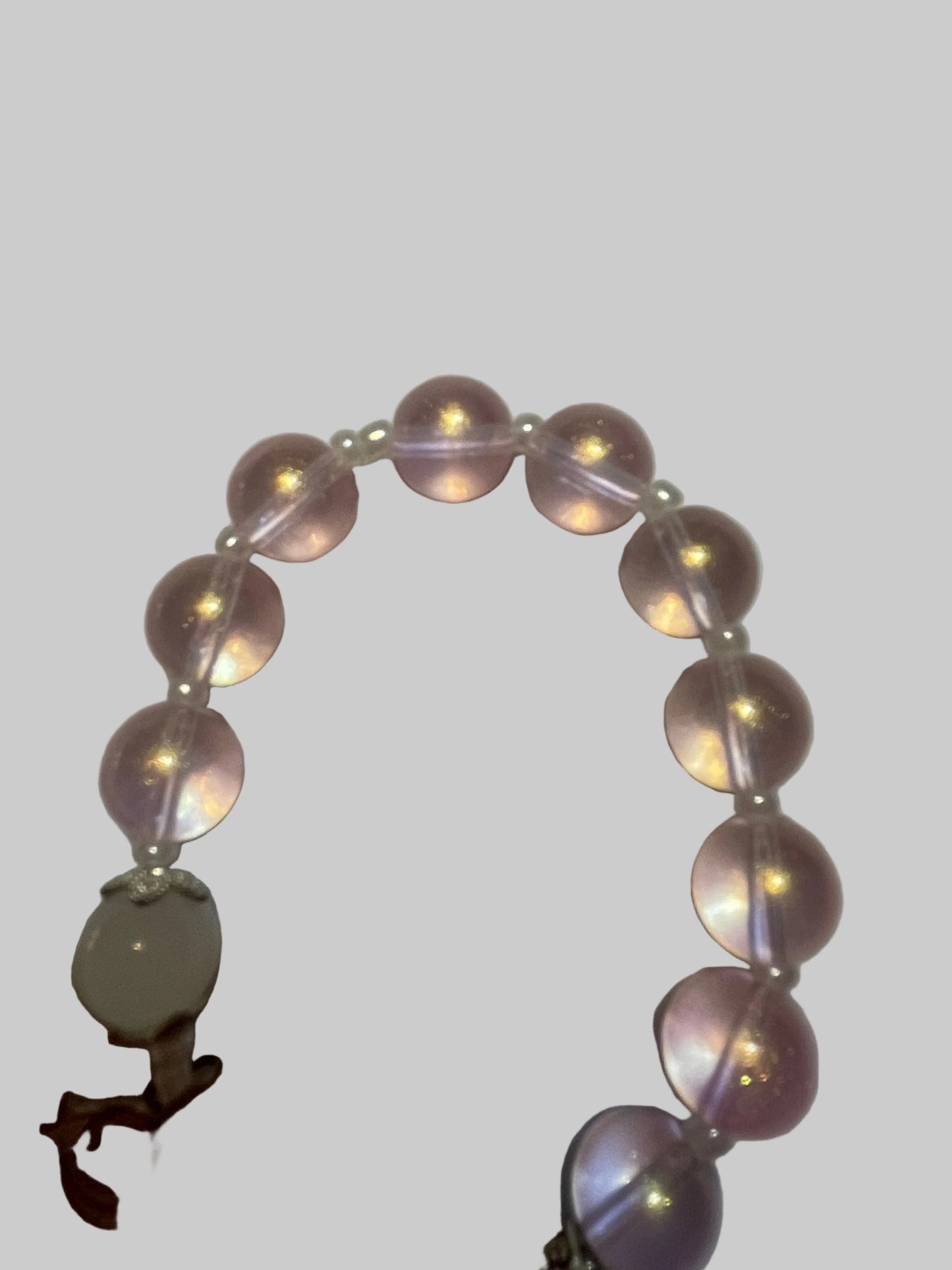 Pink bracelet Moon and Star