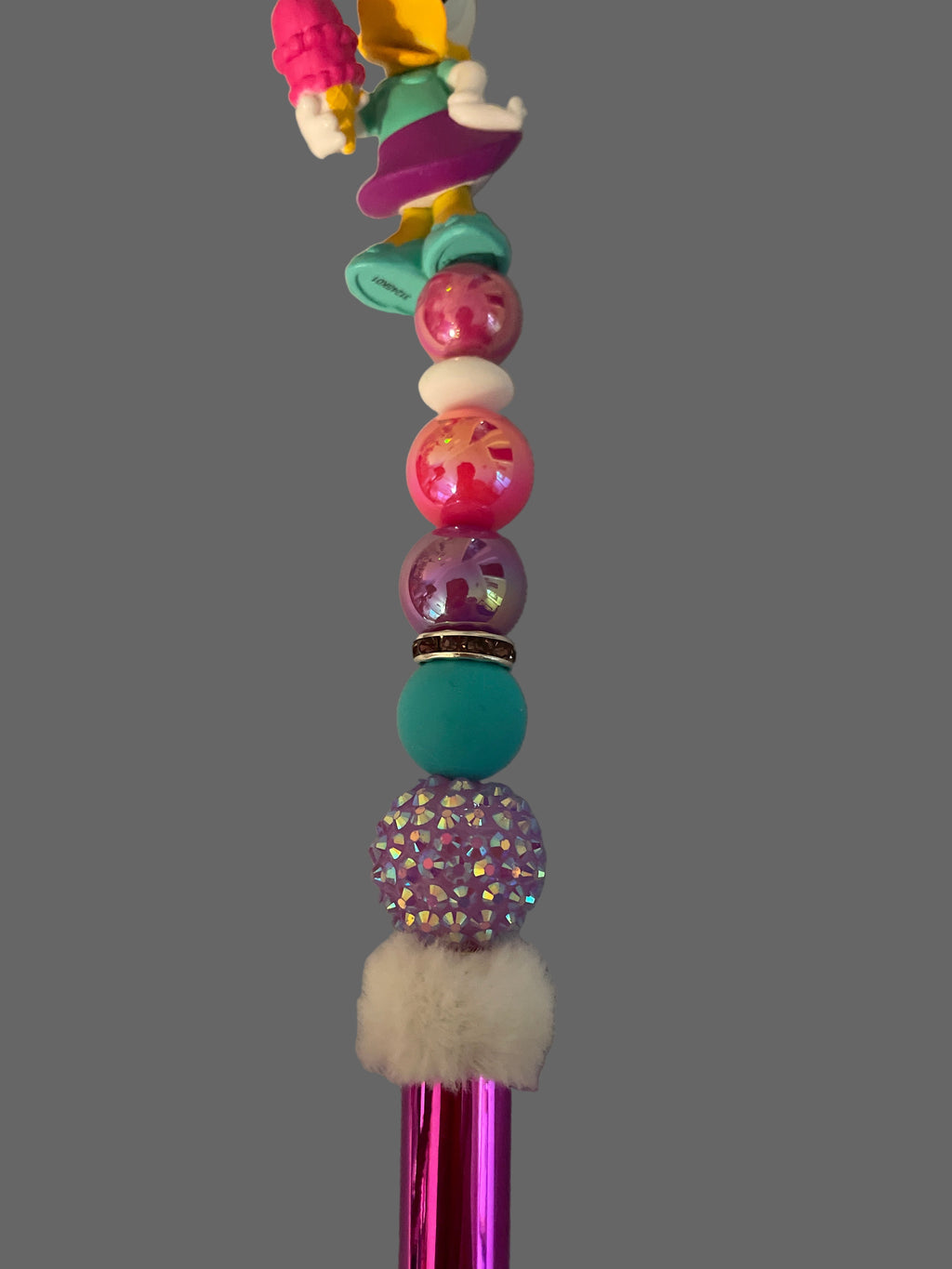 Daisy beaded pen