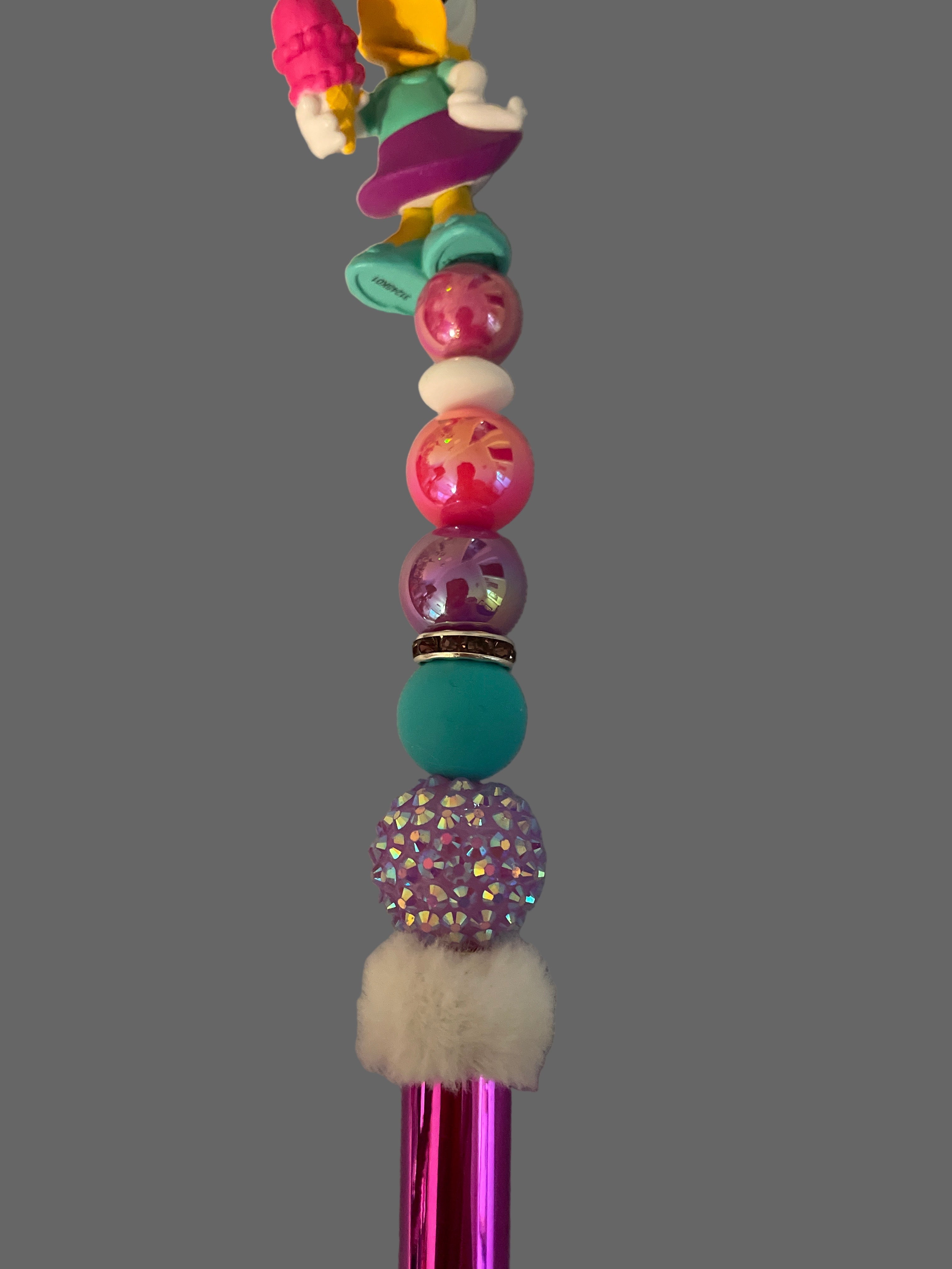 Daisy beaded pen