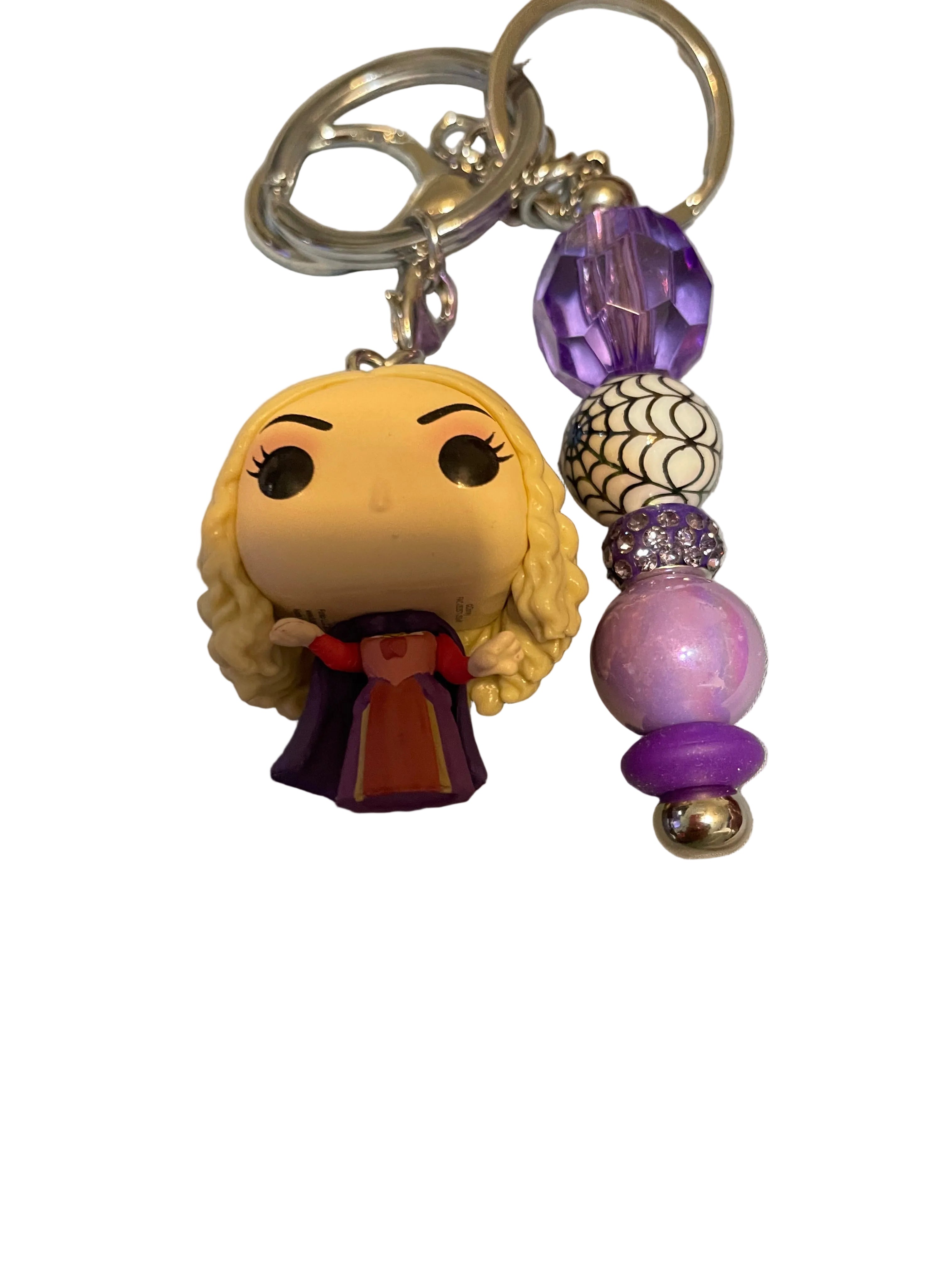 Sarah Sanderson beaded keychain