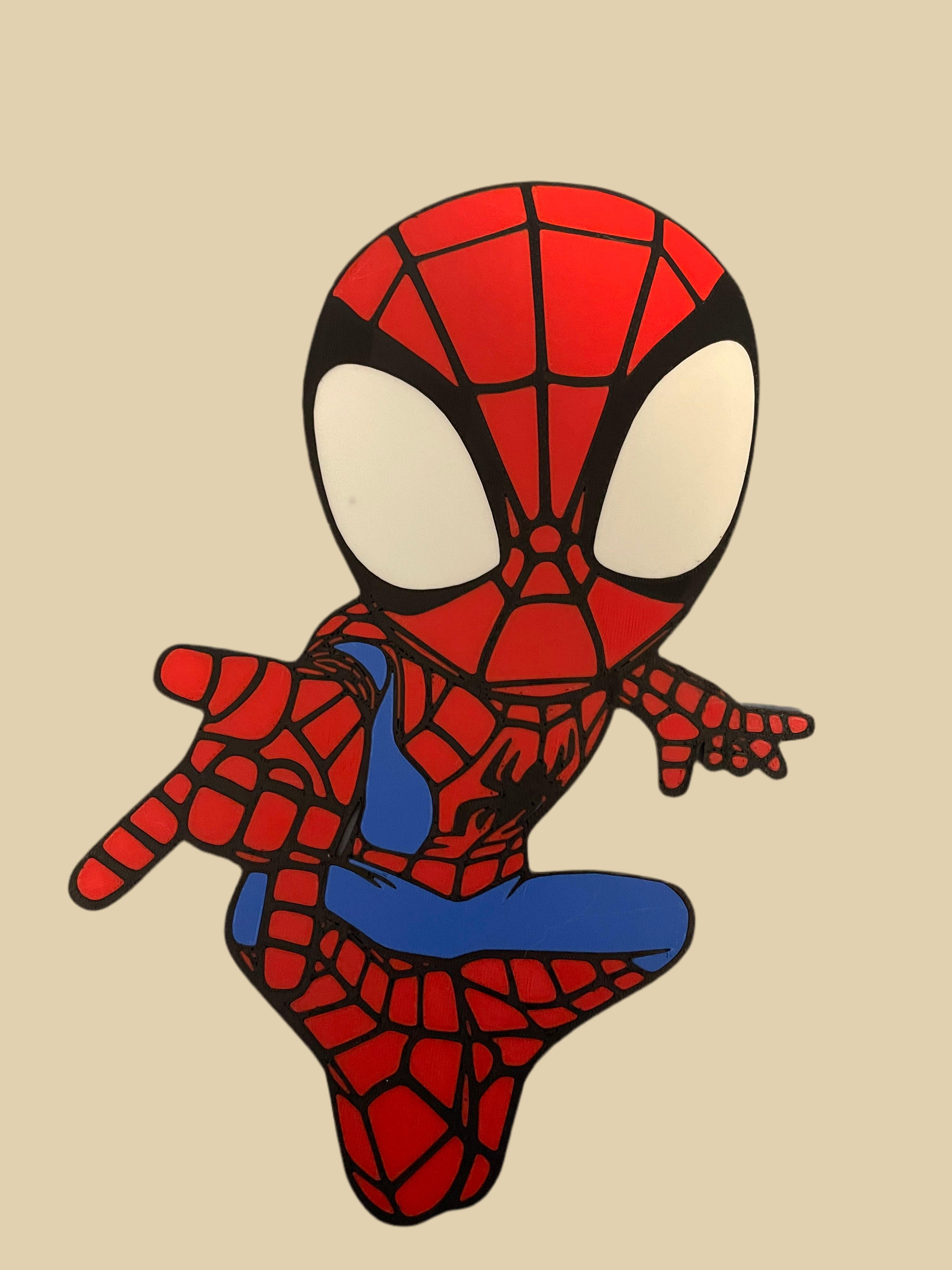 Spiderman wall hanger