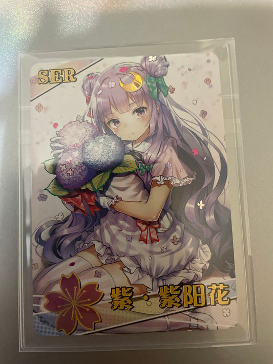 Patchouli Knowledge Waifu SER Card