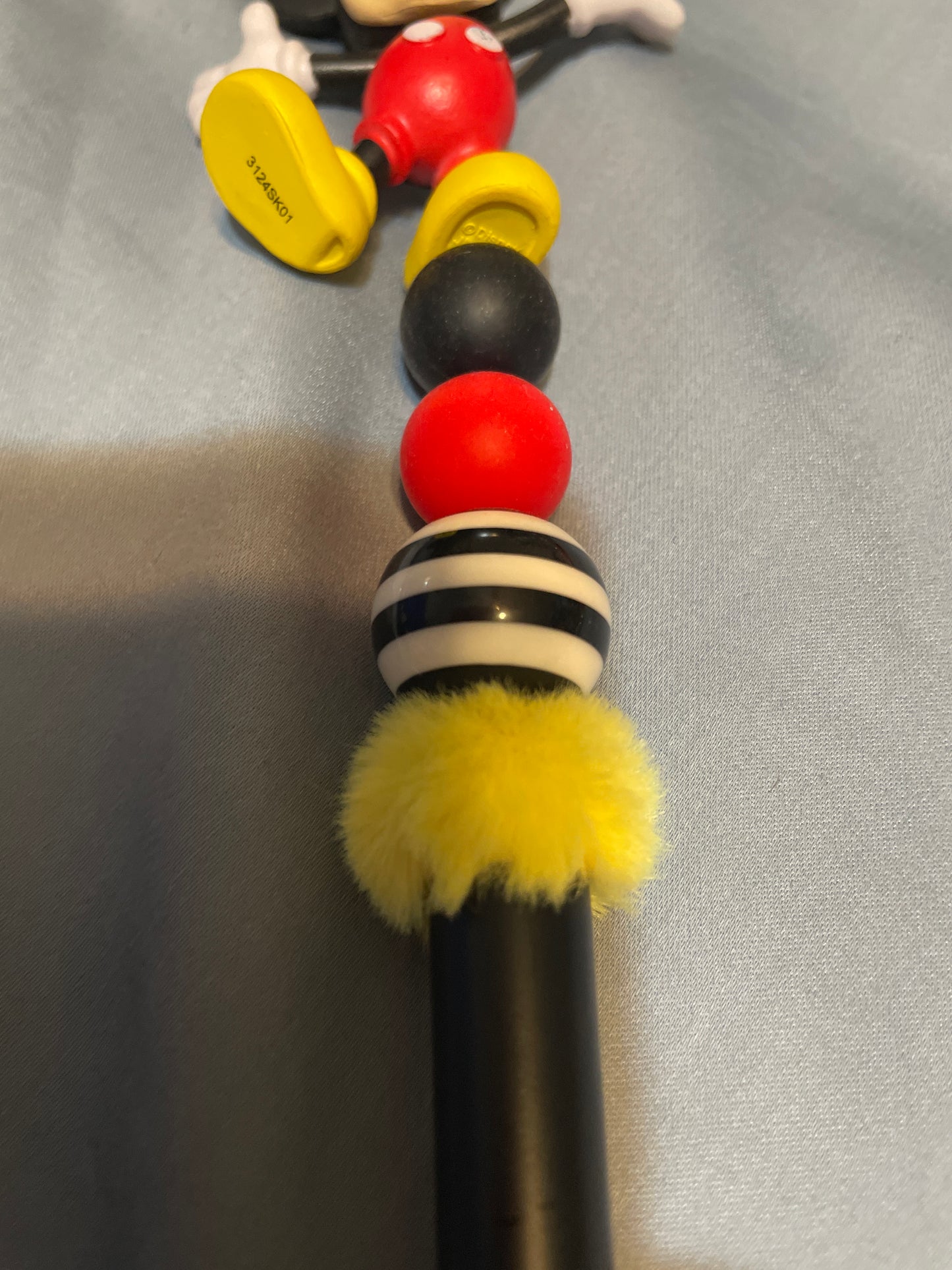 Mickey Mouse beaded pen
