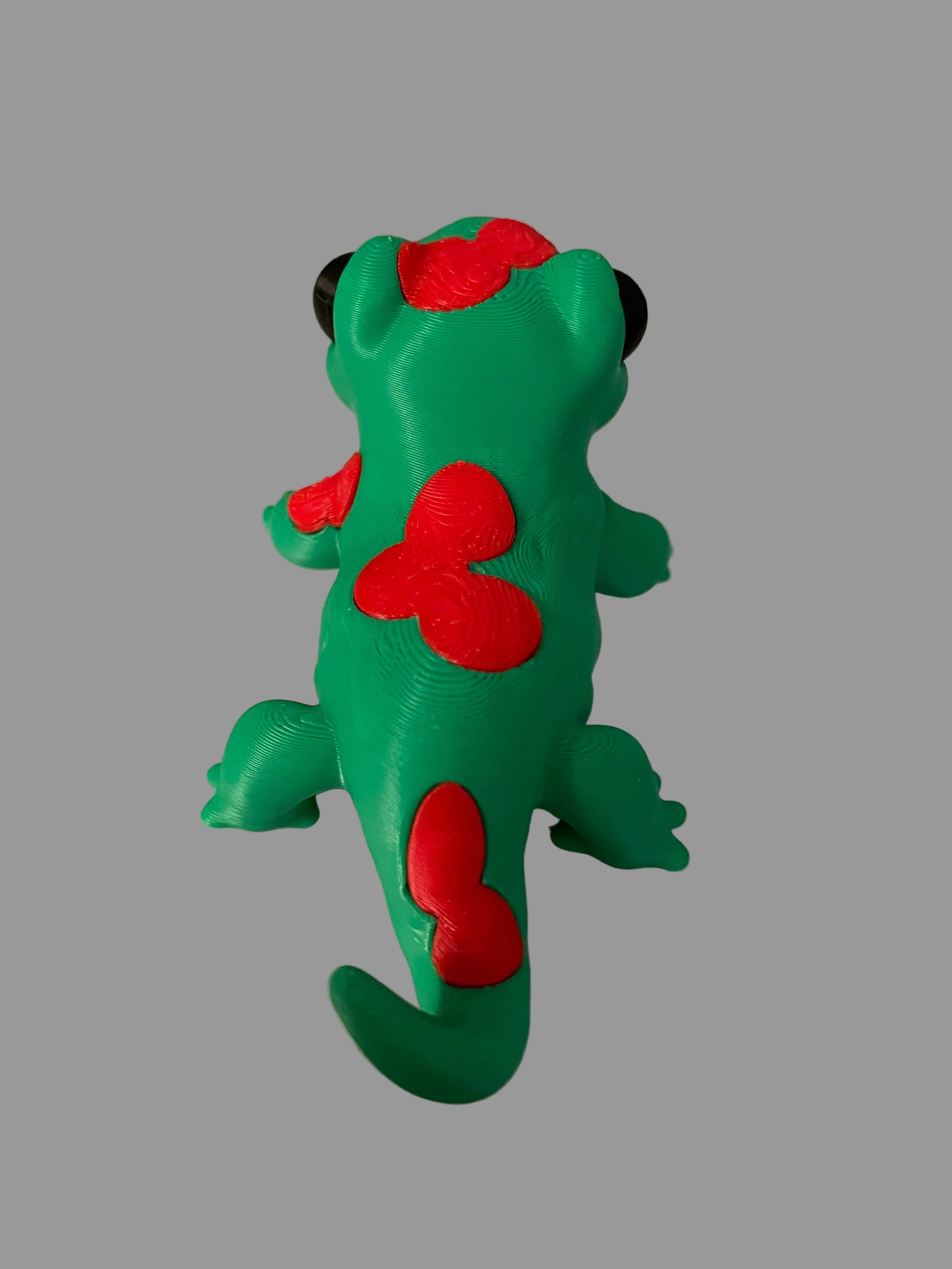 3D Lizard figure
