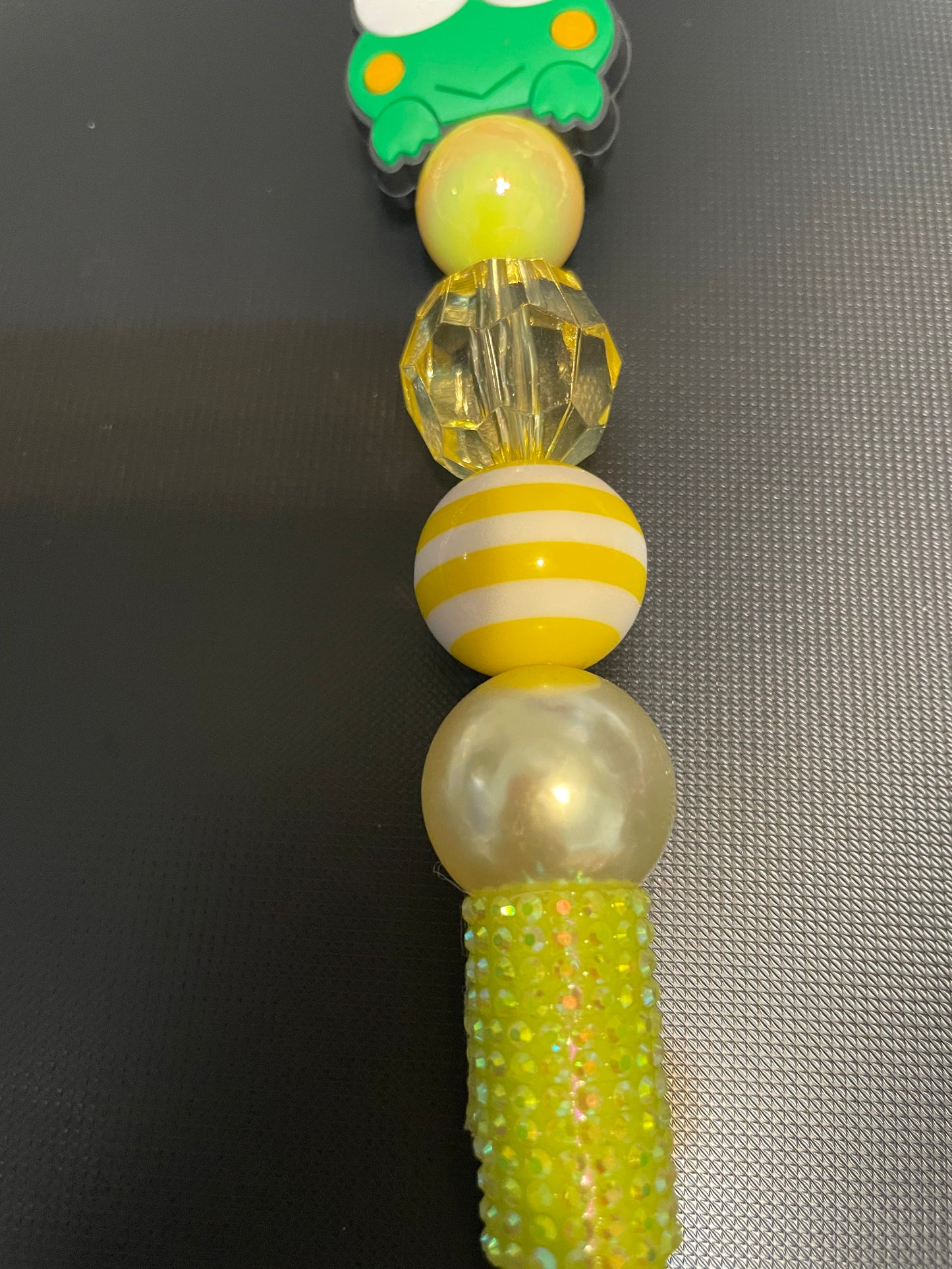 Keroppi Beaded Pen — Hello Kitty & Friends