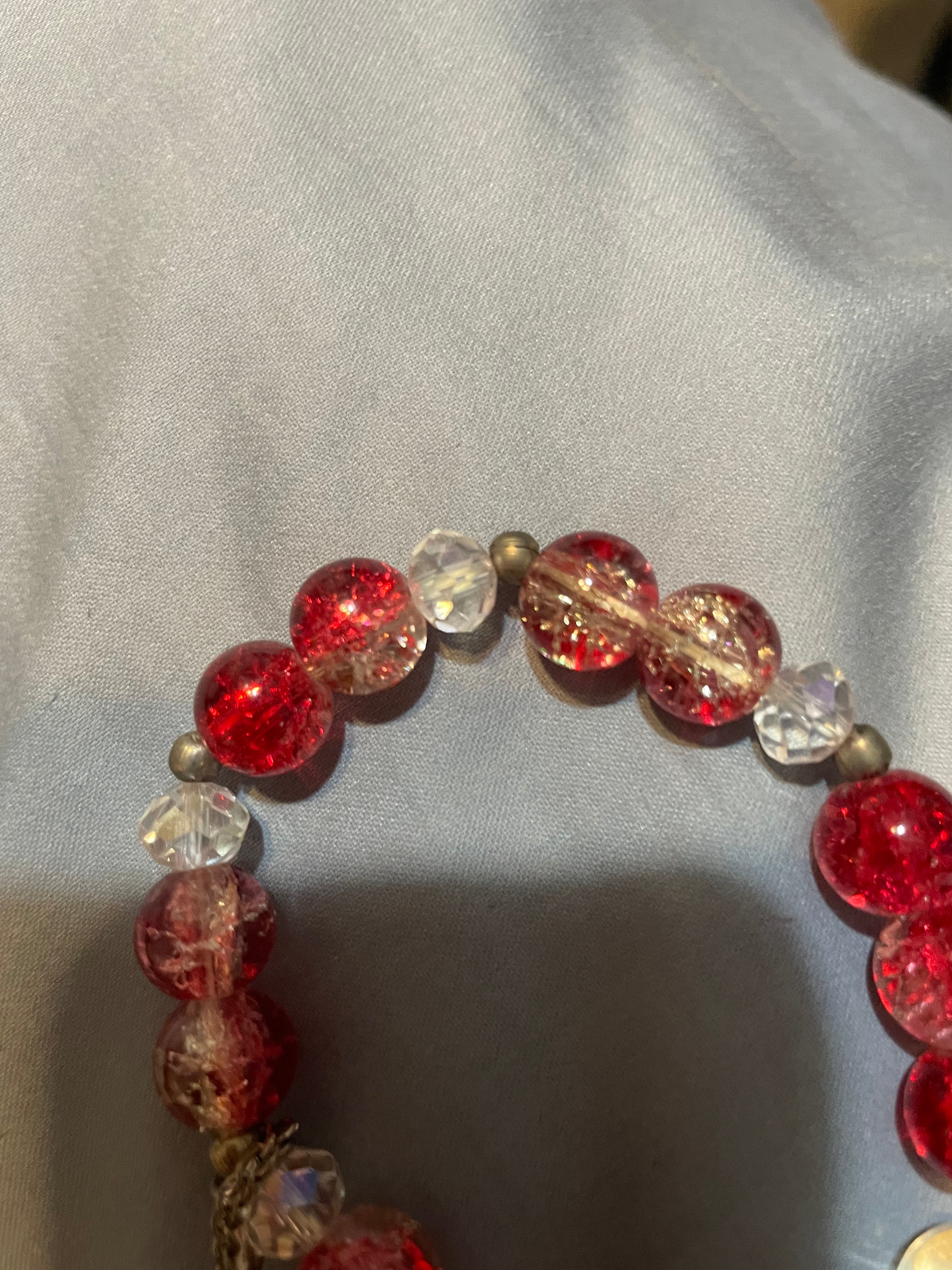 A Bow and star charmed bracelet