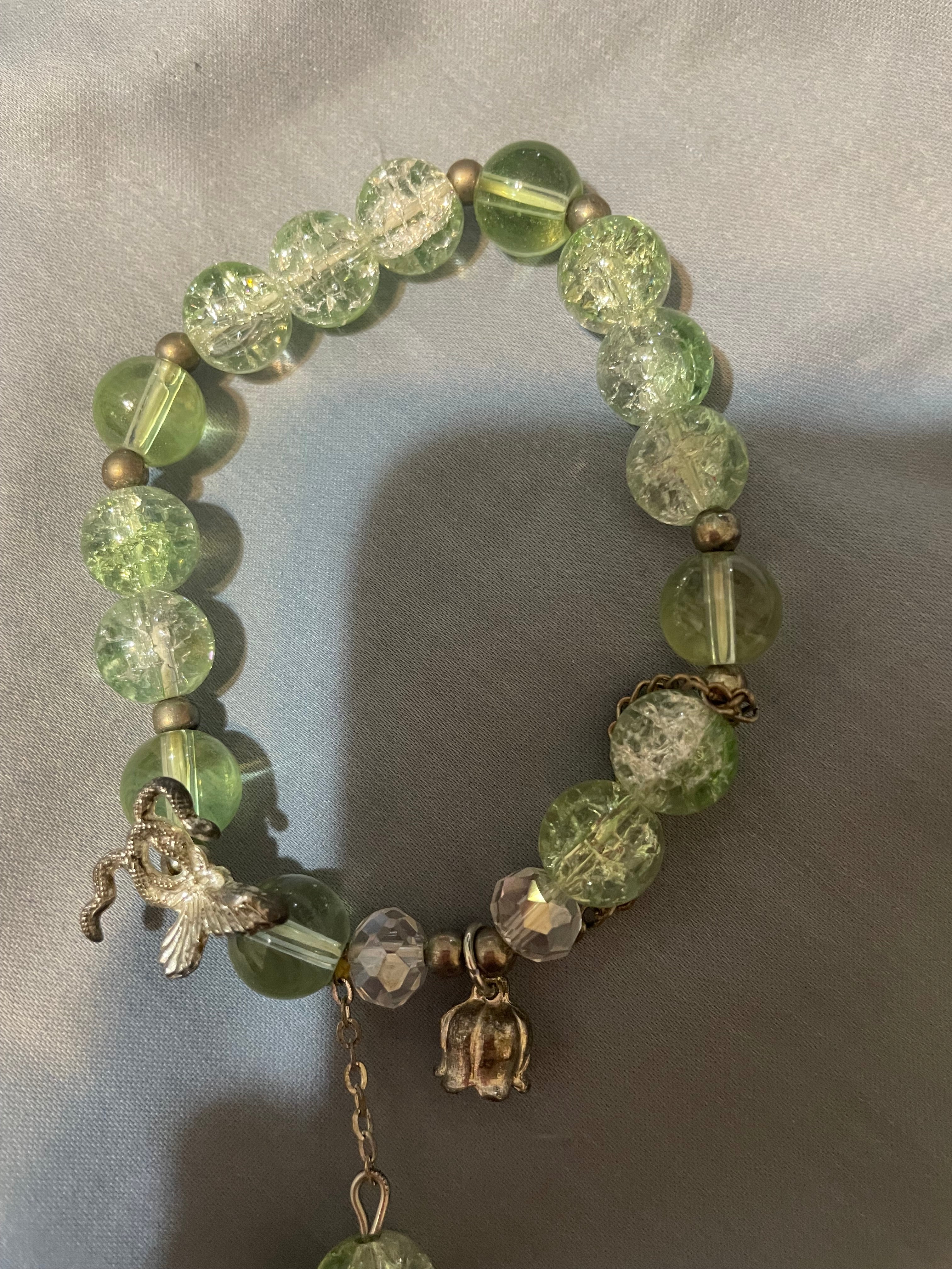 Butterfly and snake and flower