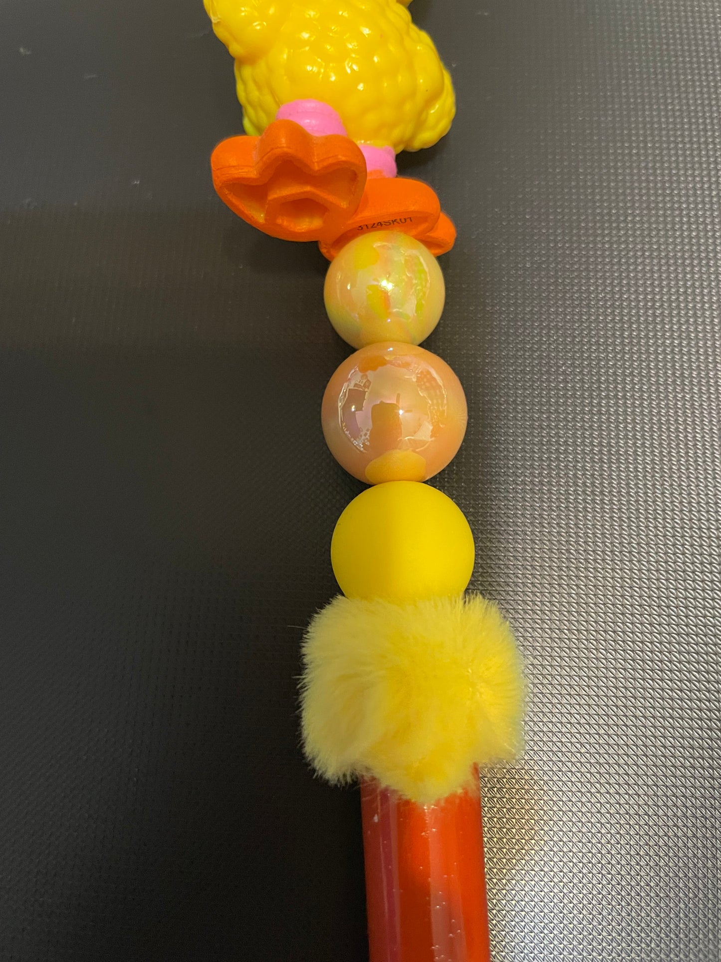 Big Bird Beaded Pen — Yellow | Sesame Street