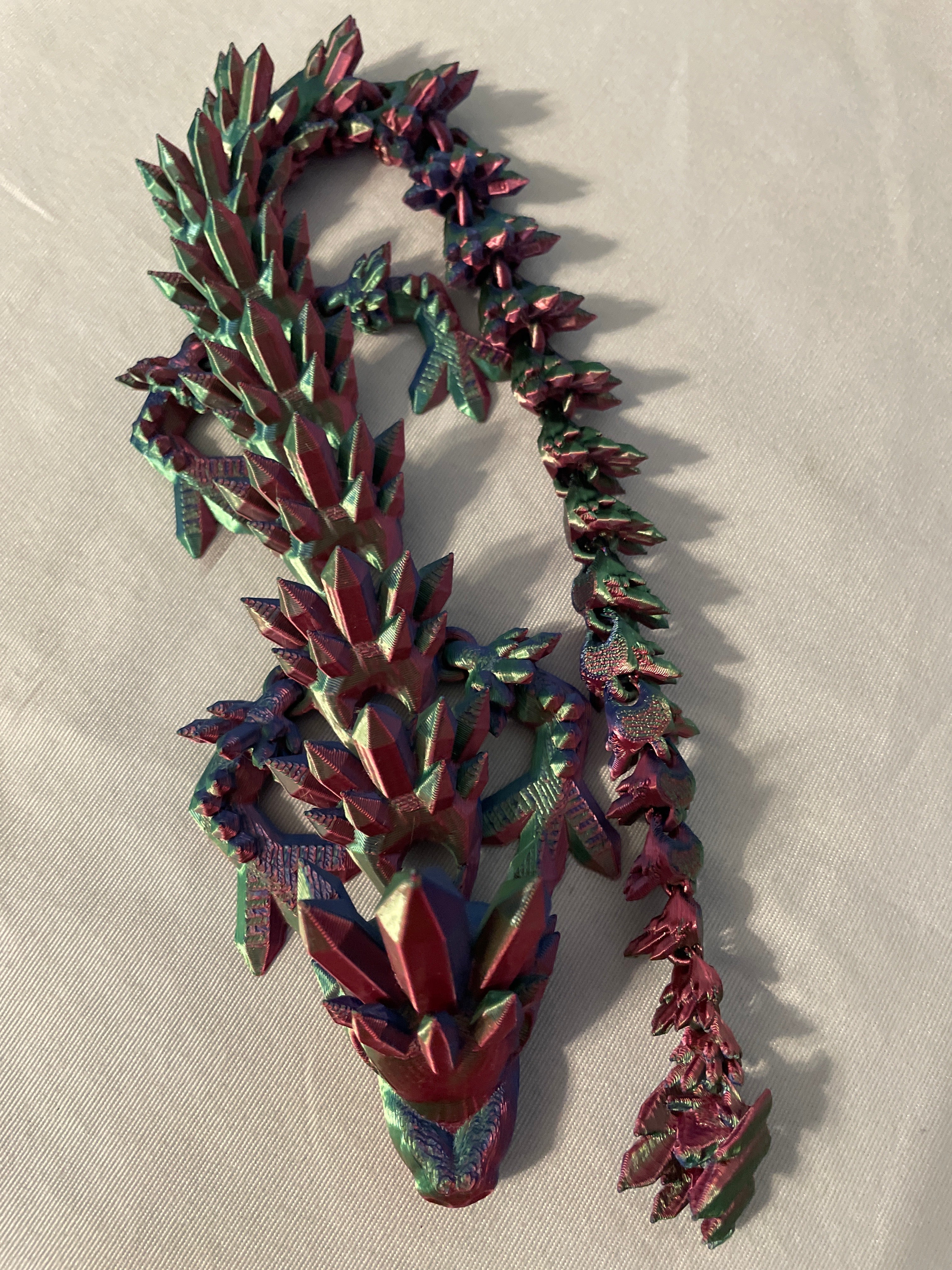 Crystal headed dragon