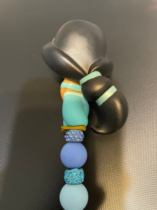 Princess Jasmine Beaded Pen — Blue | Aladdin