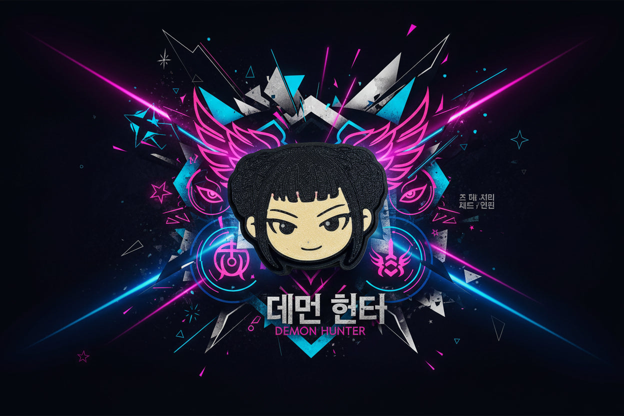 K-pop Demon Hunters set of 3 fidget clickers