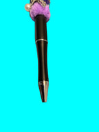 Ursula black beaded pen
