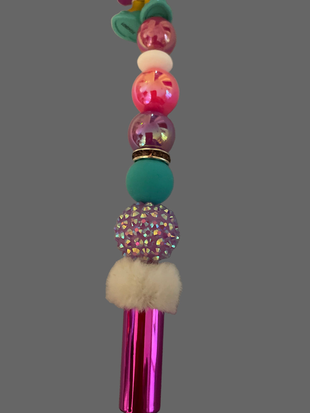 Daisy beaded pen