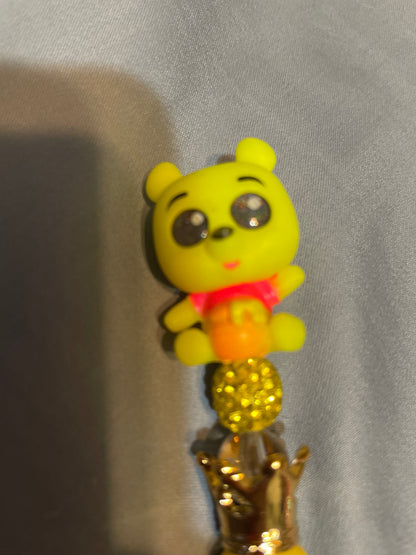 Winnie Pooh beaded pen