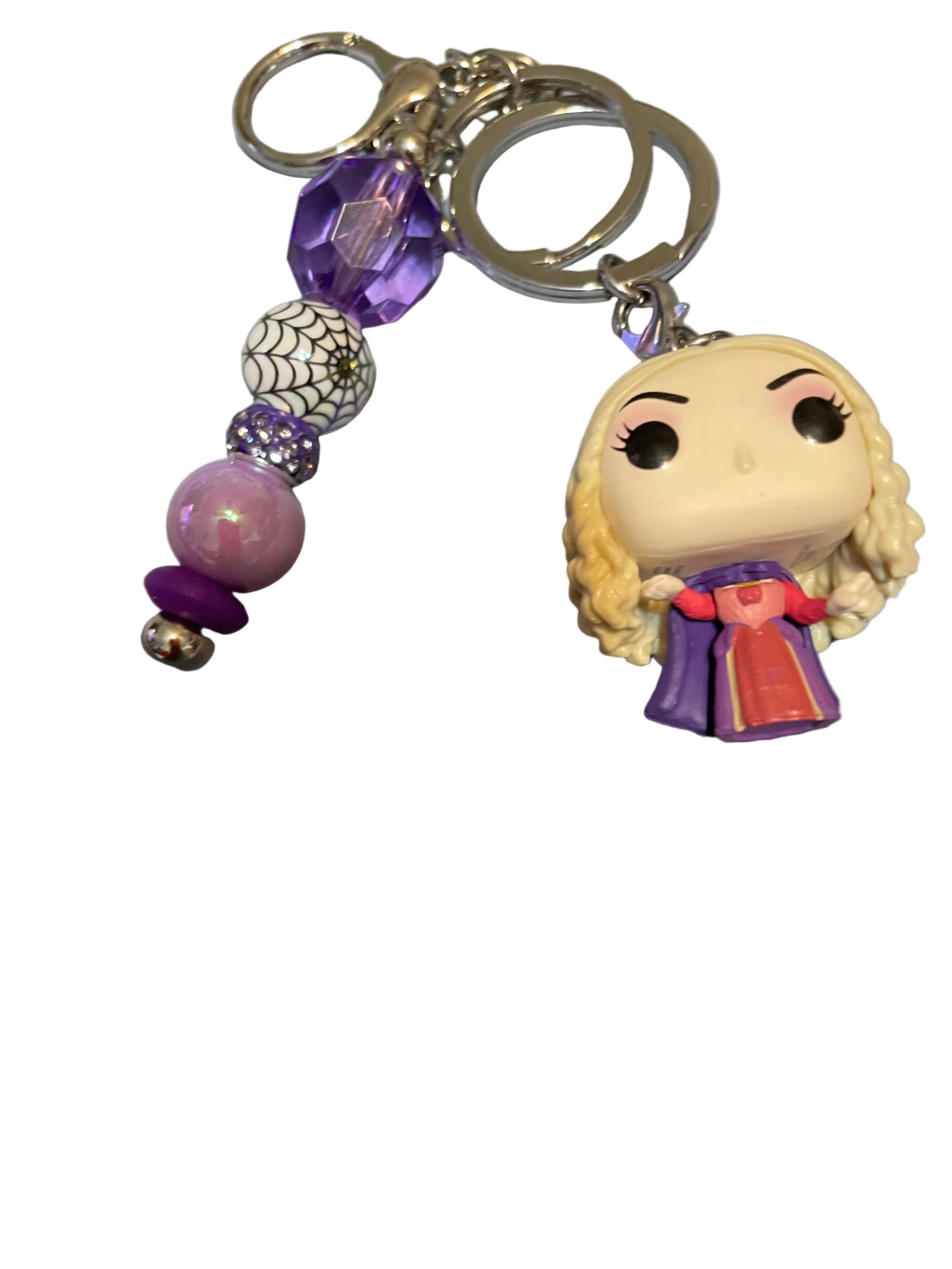 Sarah Sanderson beaded keychain