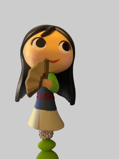 Mulan beaded pen