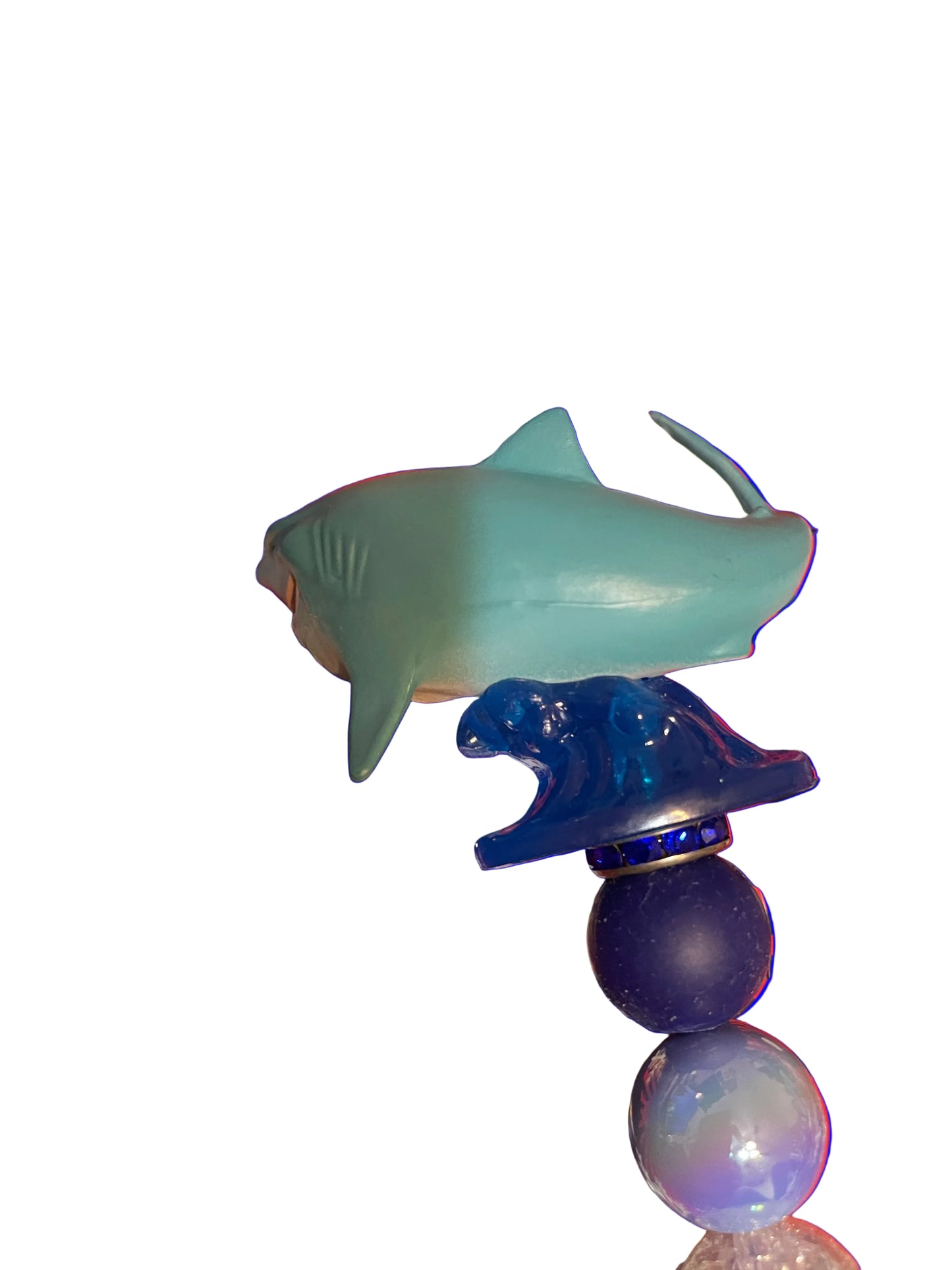 Bruce from Finding Nemo beaded pen