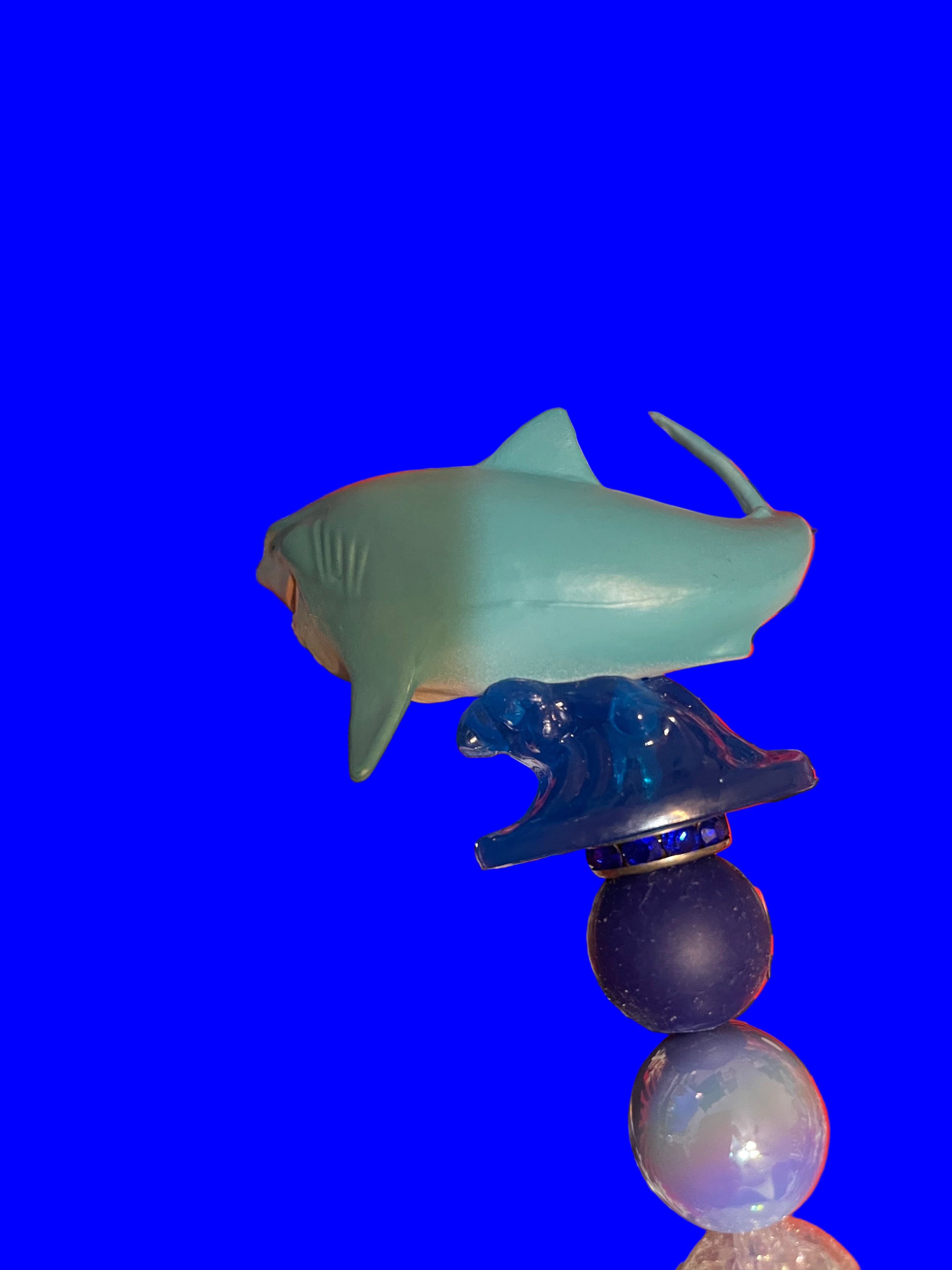 Bruce from Finding Nemo beaded pen