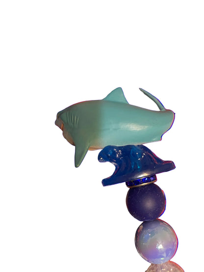 Bruce from Finding Nemo beaded pen
