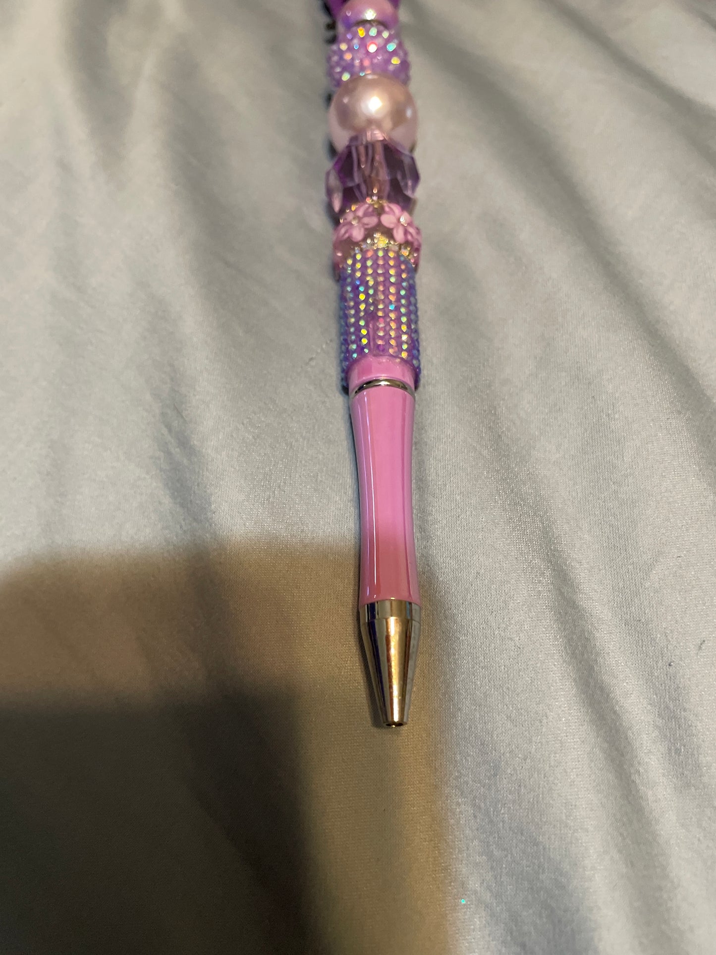 Kuromi purple beaded pen