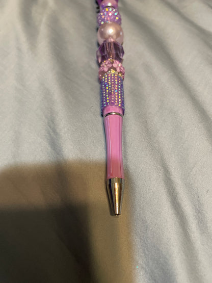 Kuromi purple beaded pen