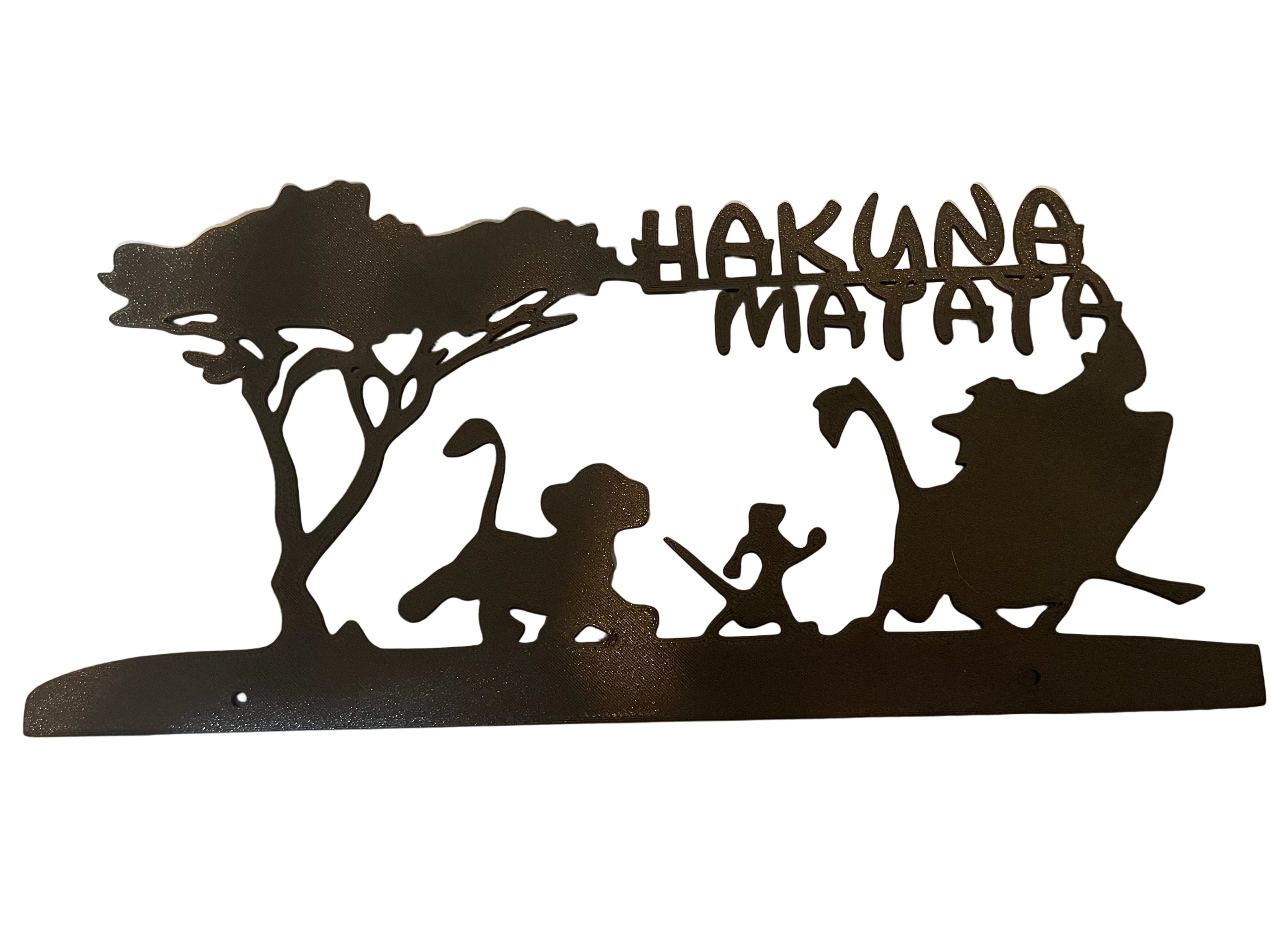 Hakuna Mata wall hanger