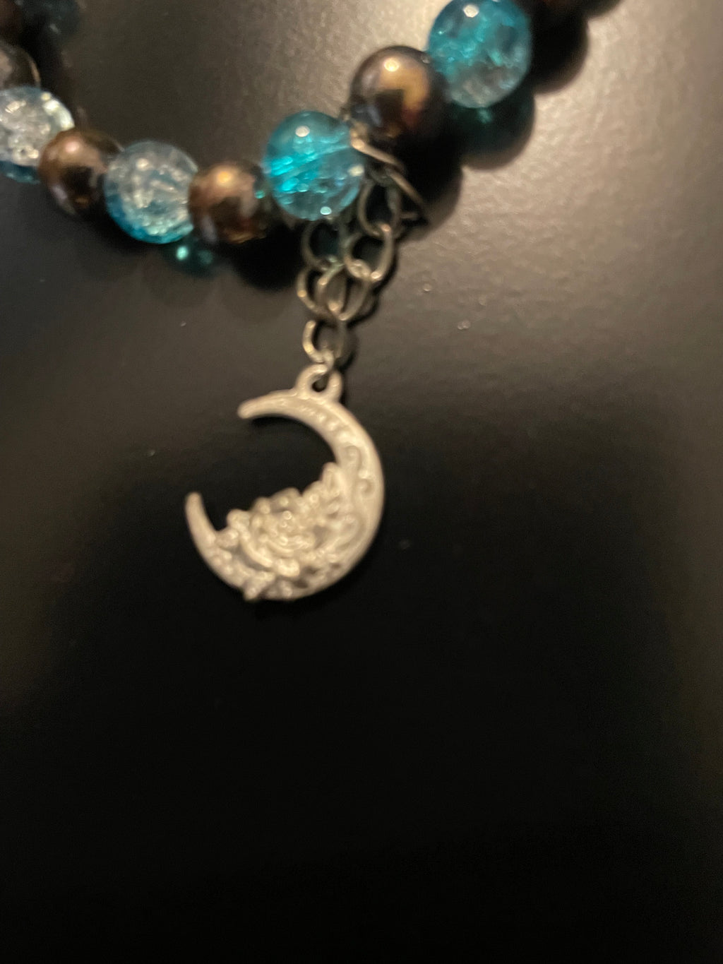 Moon charmed bracelet