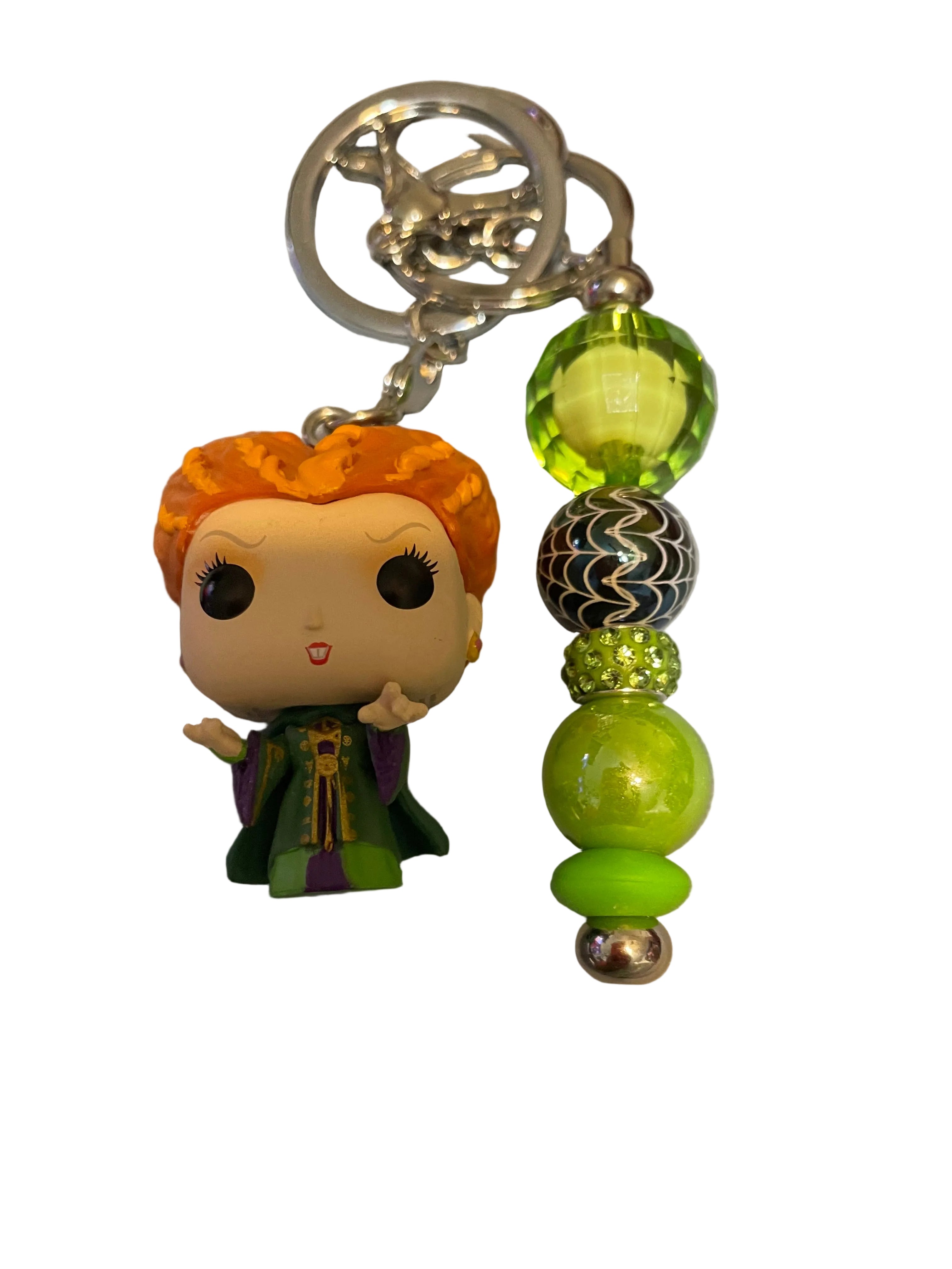 Winifred Sanderson beaded keychain