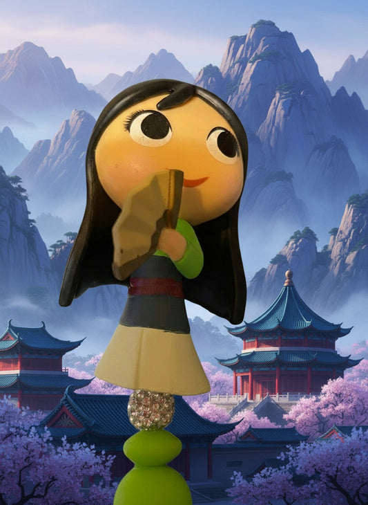 Pluma de cuentas Mulan