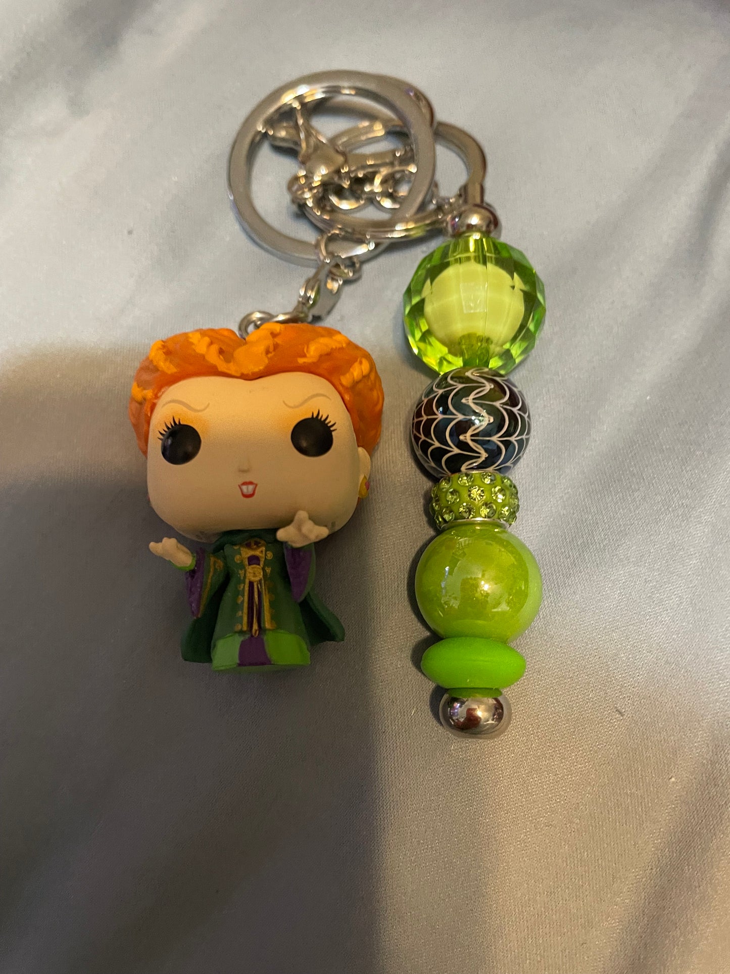 Winifred Sanderson beaded keychain