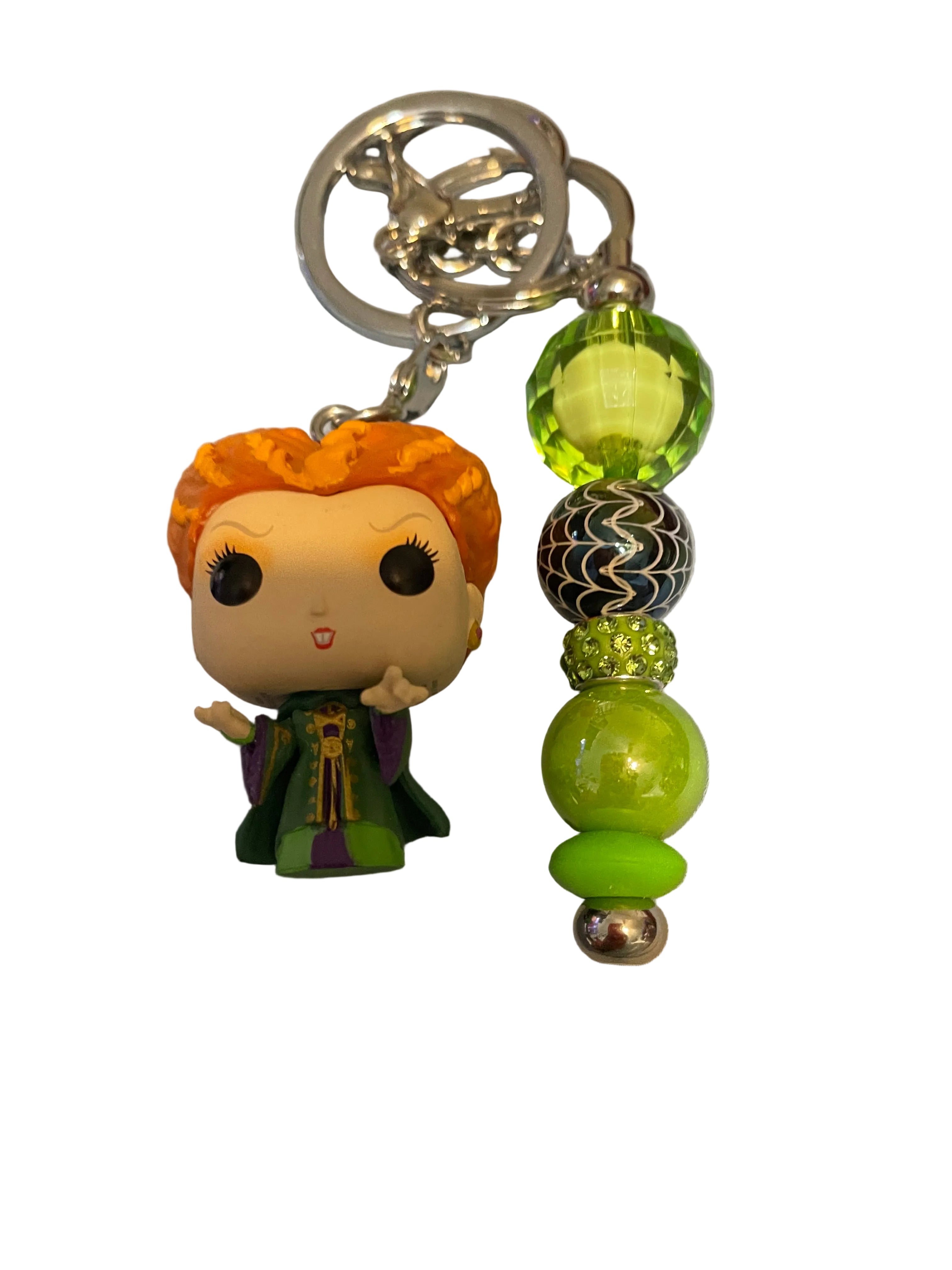 Winifred Sanderson beaded keychain