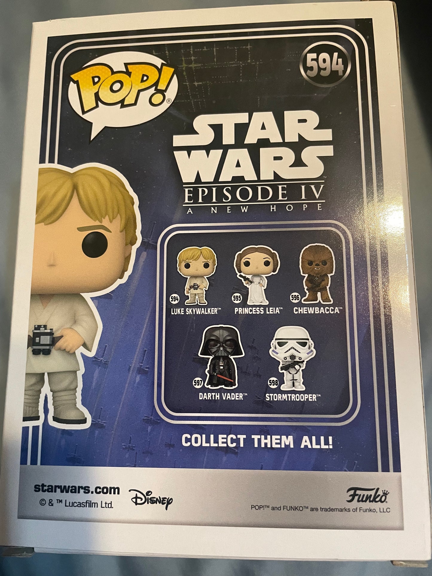 Luke Skywalker Funko Pop