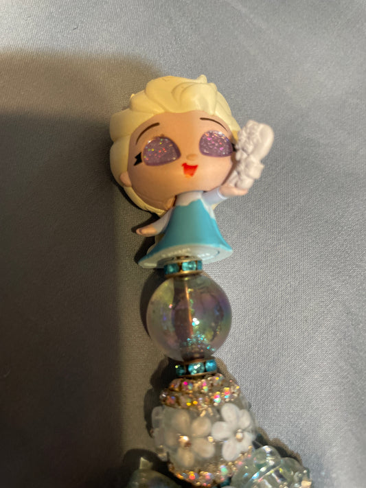 Elsa beaded pen