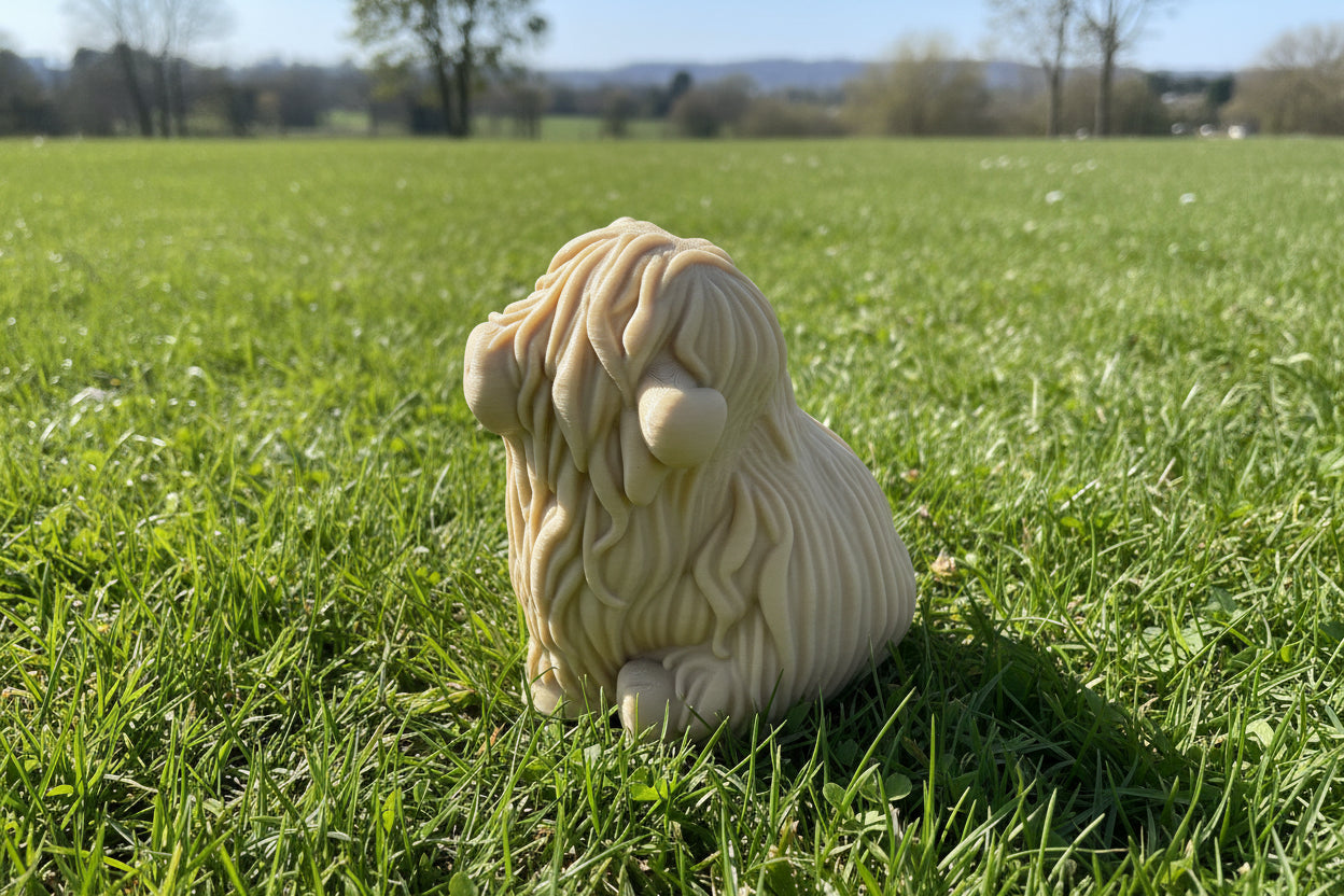 Chonky Highland Cow 3D figure