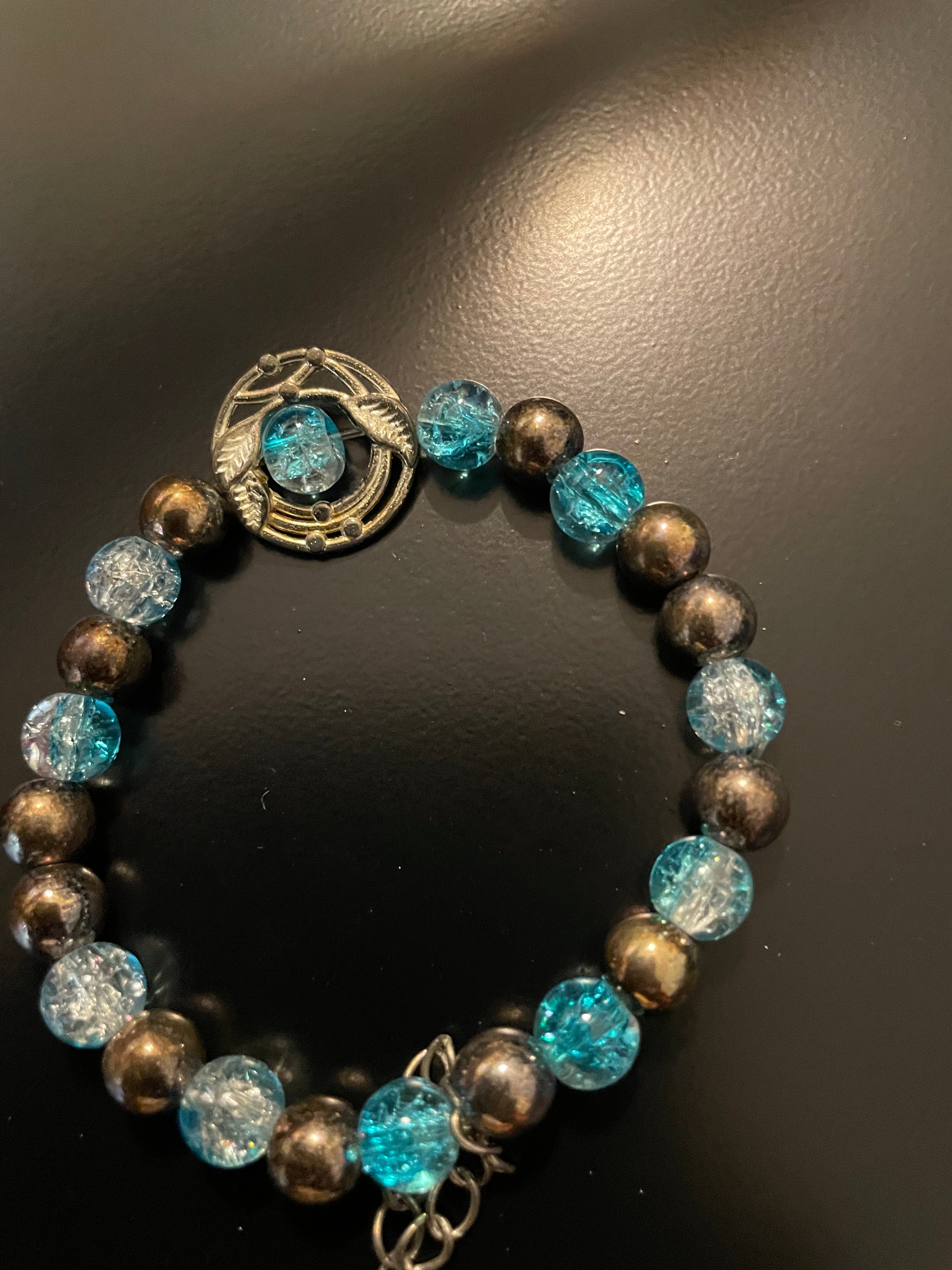 Moon charmed bracelet