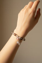 Pink bow charmed Bracelets