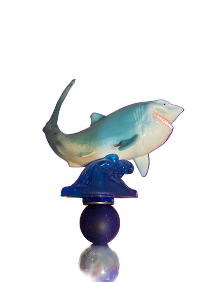 Bruce from Finding Nemo beaded pen