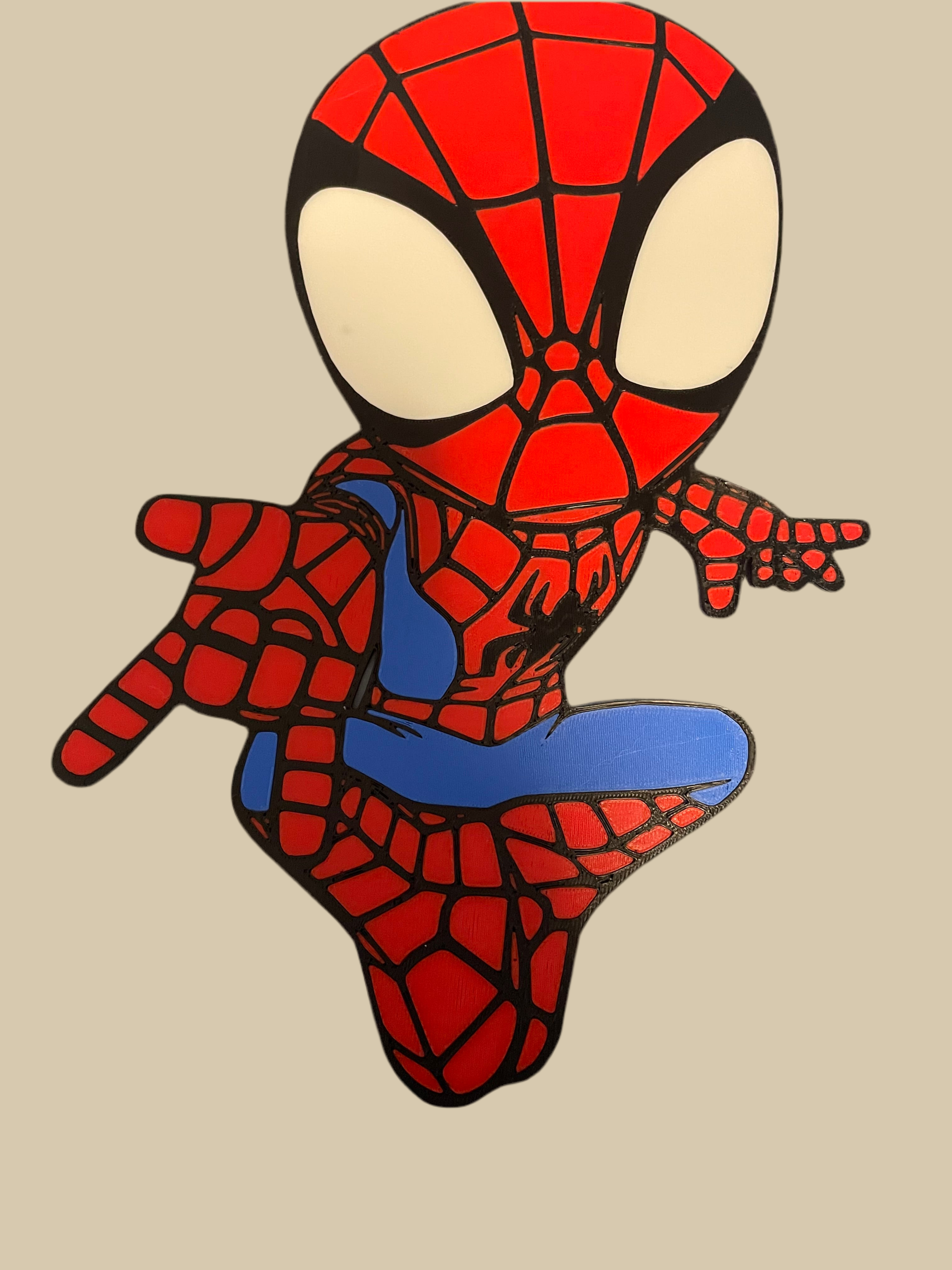 Spiderman wall hanger