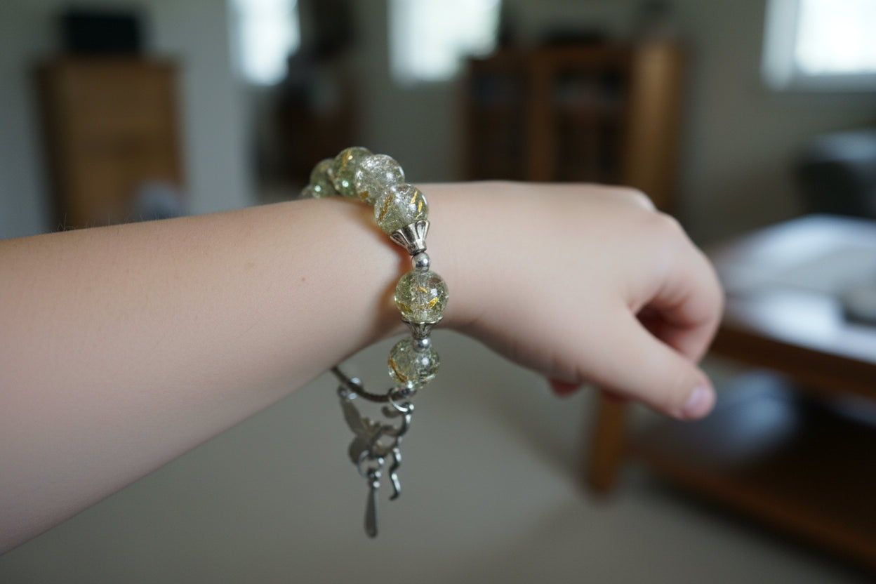 Butterfly snake bracelet