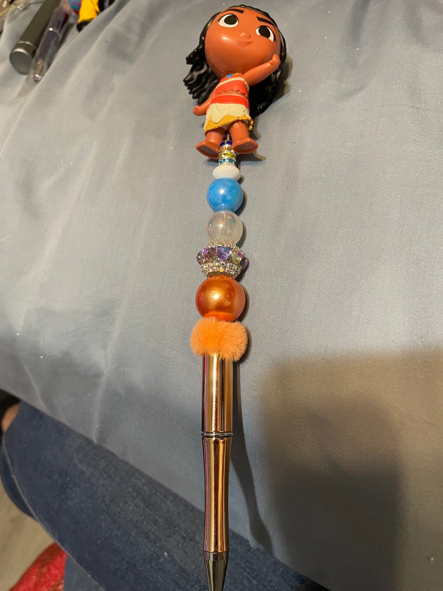 Moana beaded pen