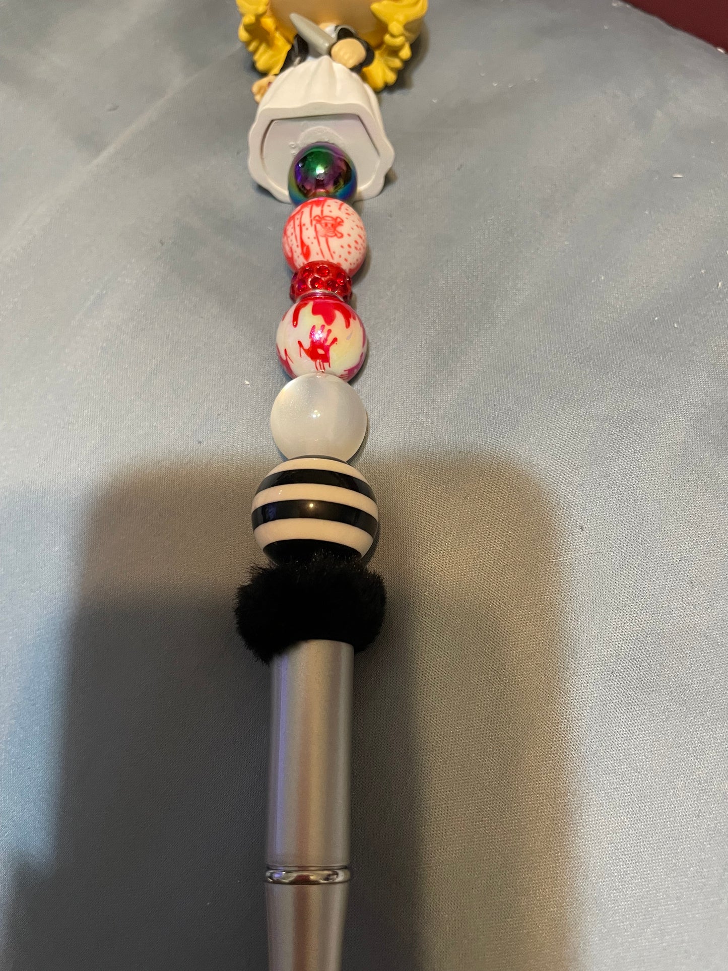 Tiffany Valentine beaded pen