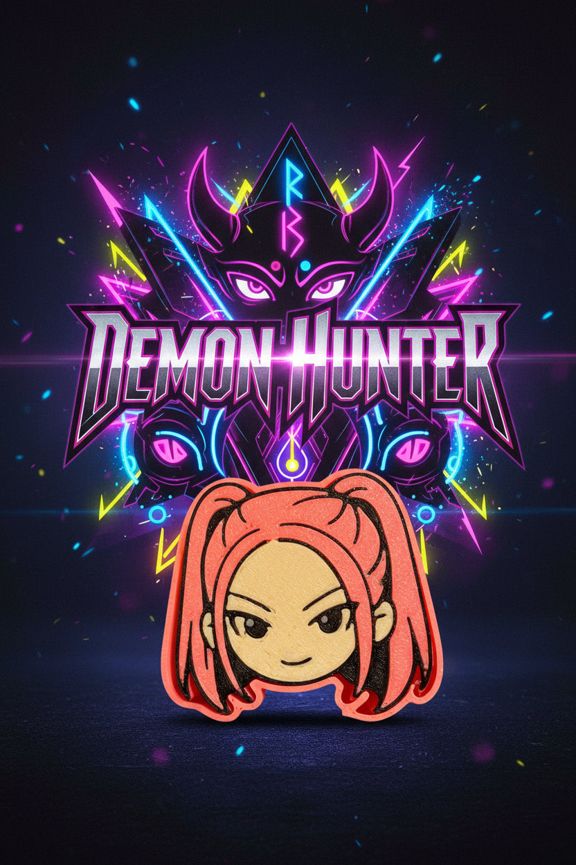 K-pop Demon Hunters set of 3 fidget clickers