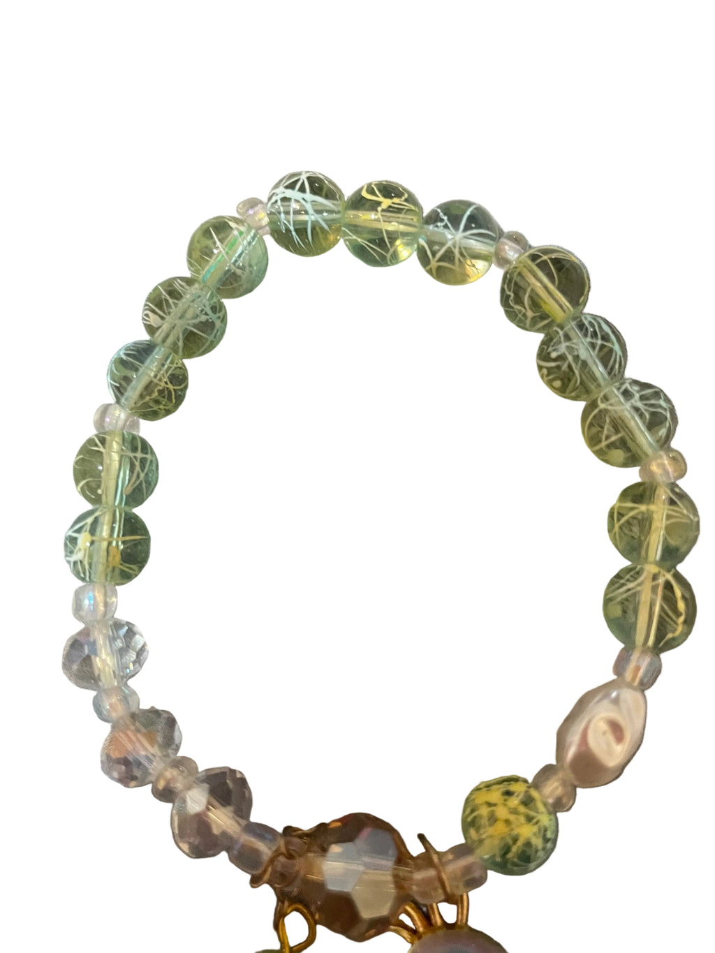 Bunny beaded bracelet